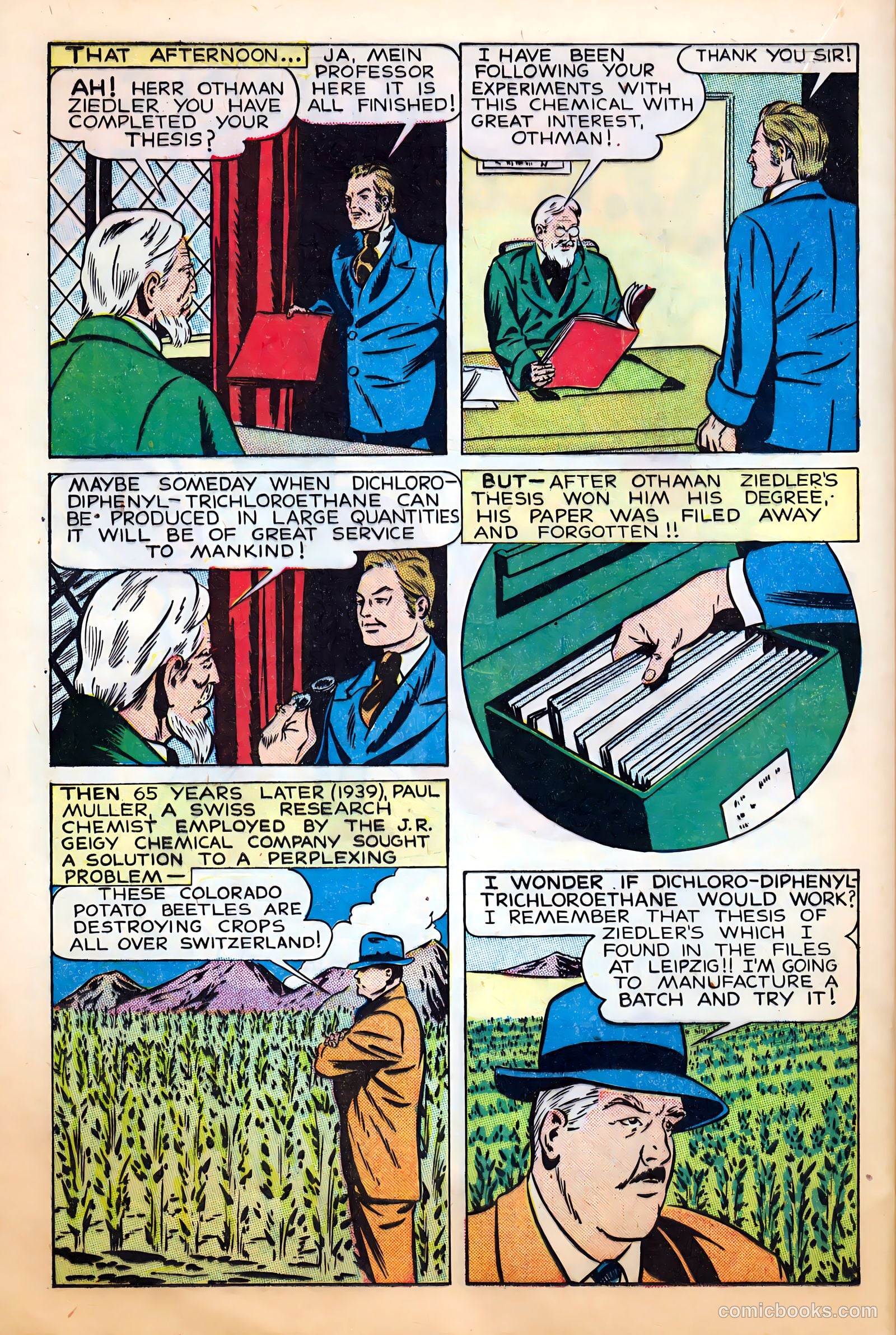 Science Comics #4 (1946) — page 20 of 36