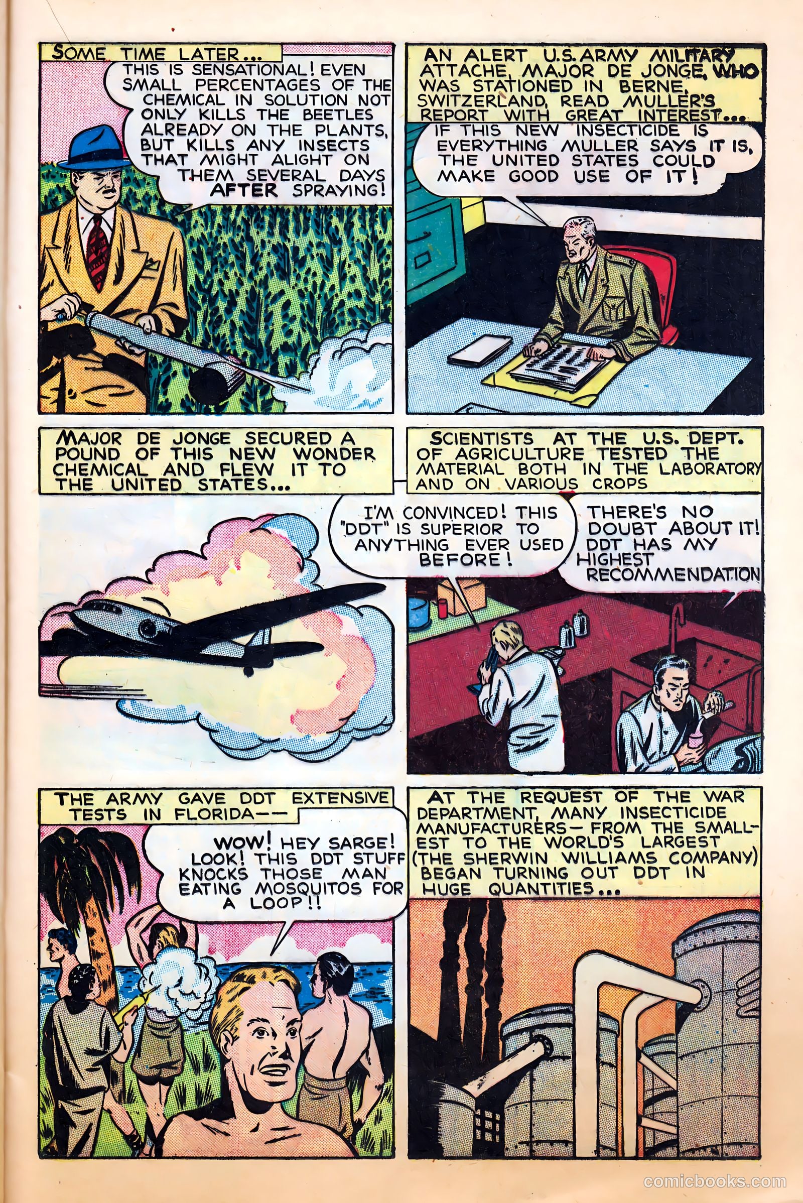 Science Comics #4 (1946) — page 21 of 36