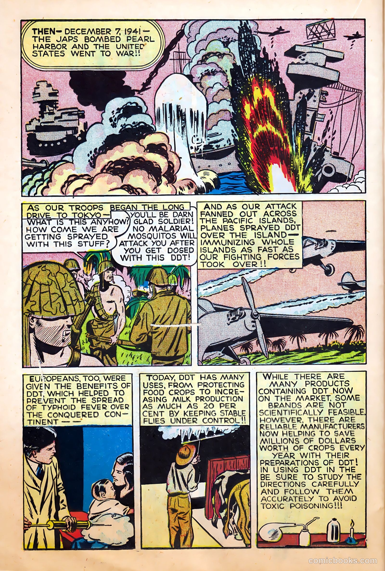 Science Comics #4 (1946) — page 22 of 36