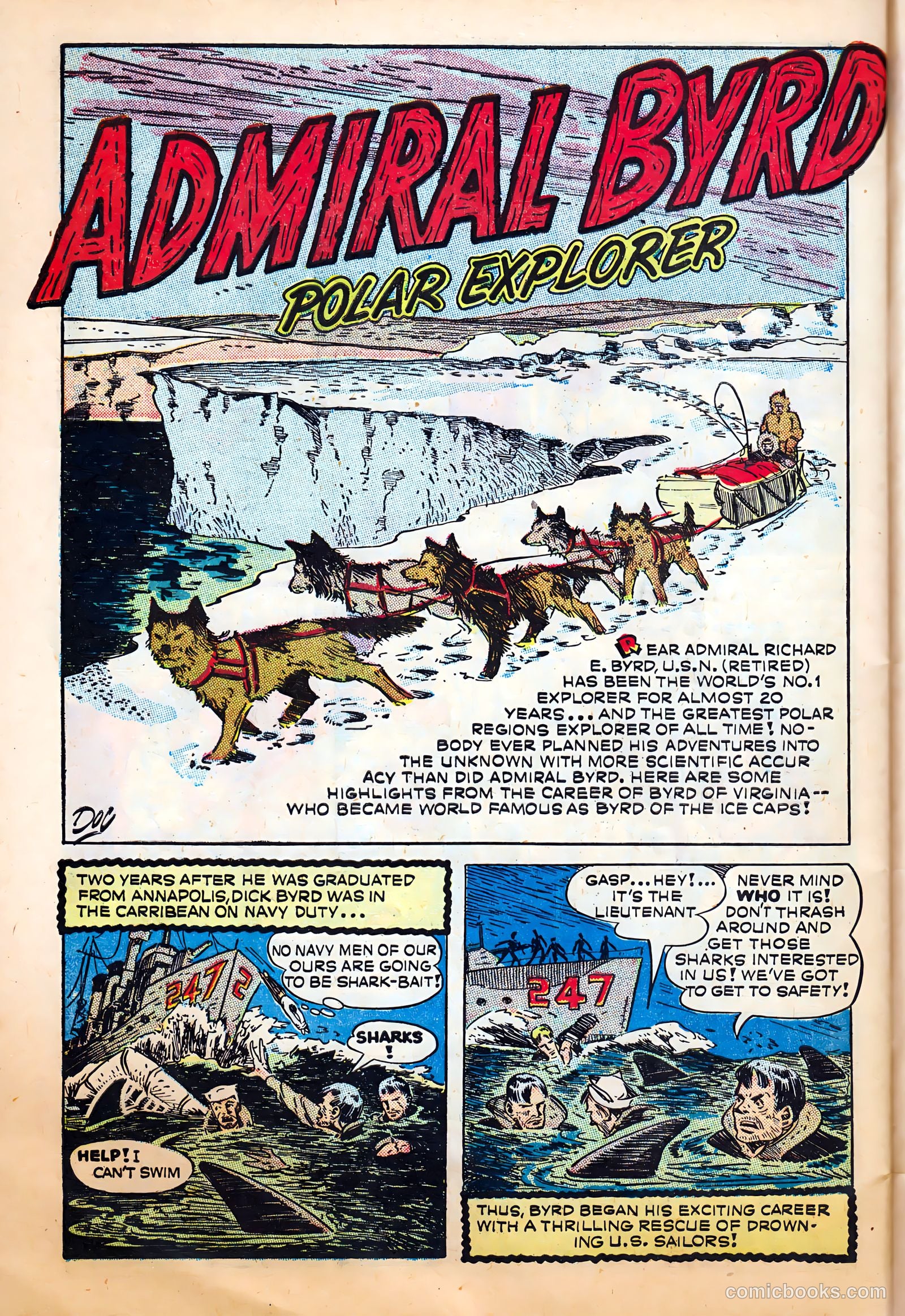 Science Comics #4 (1946) — page 30 of 36