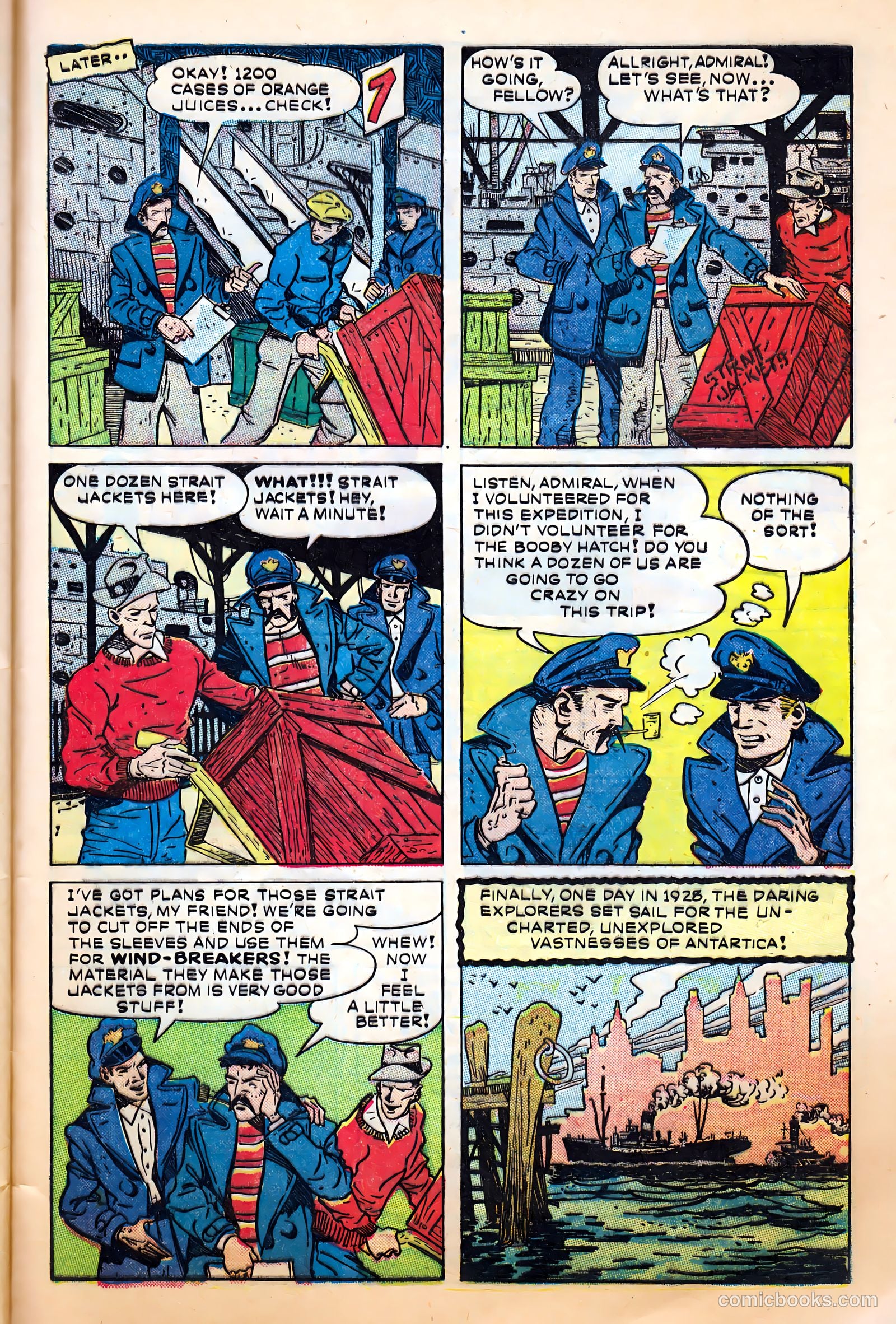 Science Comics #4 (1946) — page 33 of 36