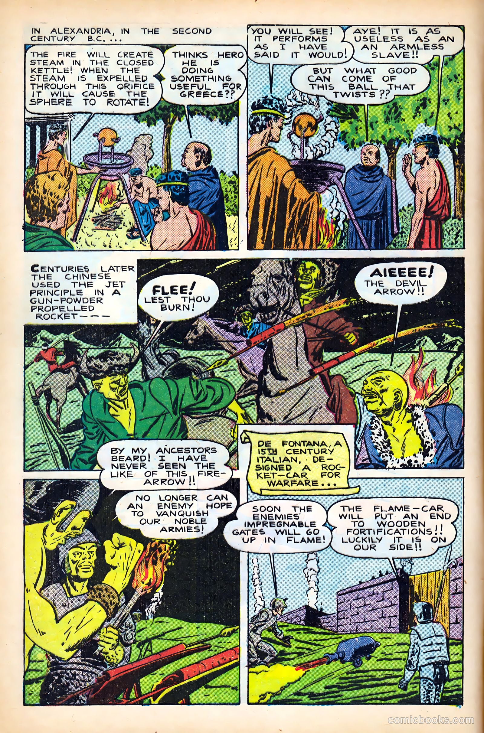 Science Comics #5 (1946) — page 4 of 52