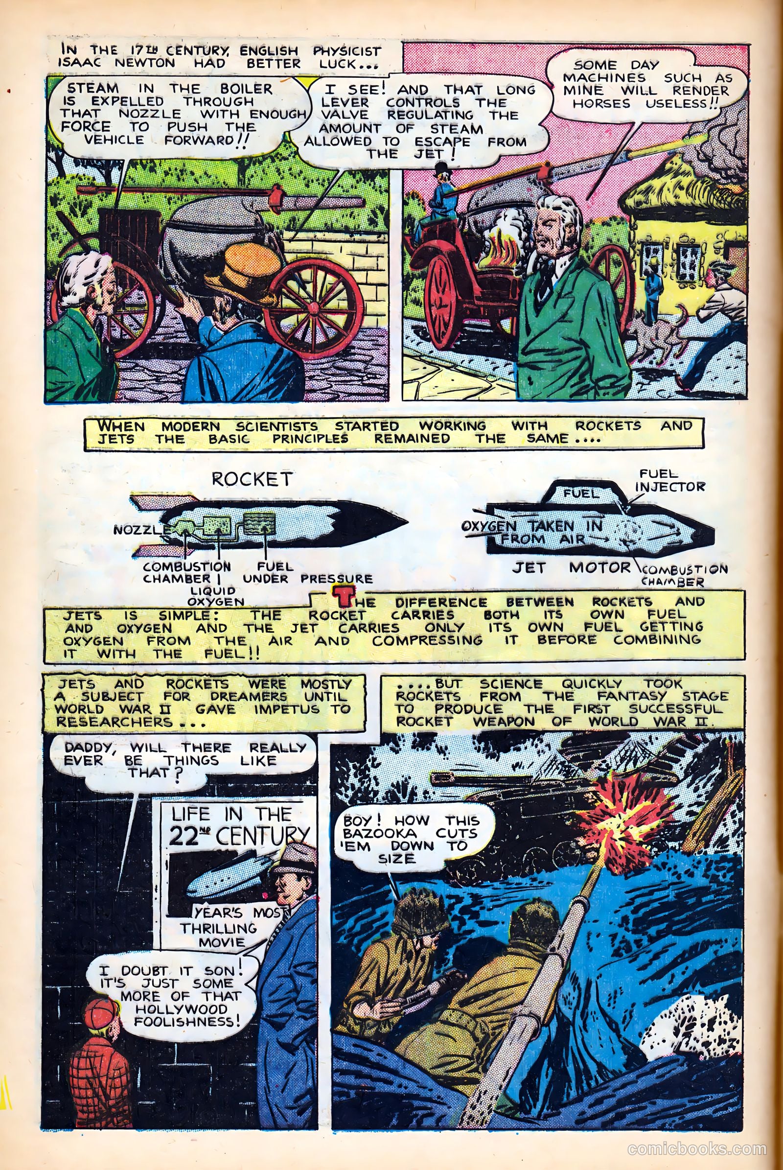 Science Comics #5 (1946) — page 6 of 52