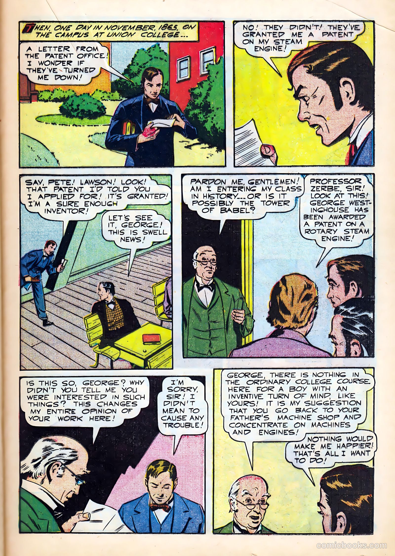 Science Comics #5 (1946) — page 35 of 52