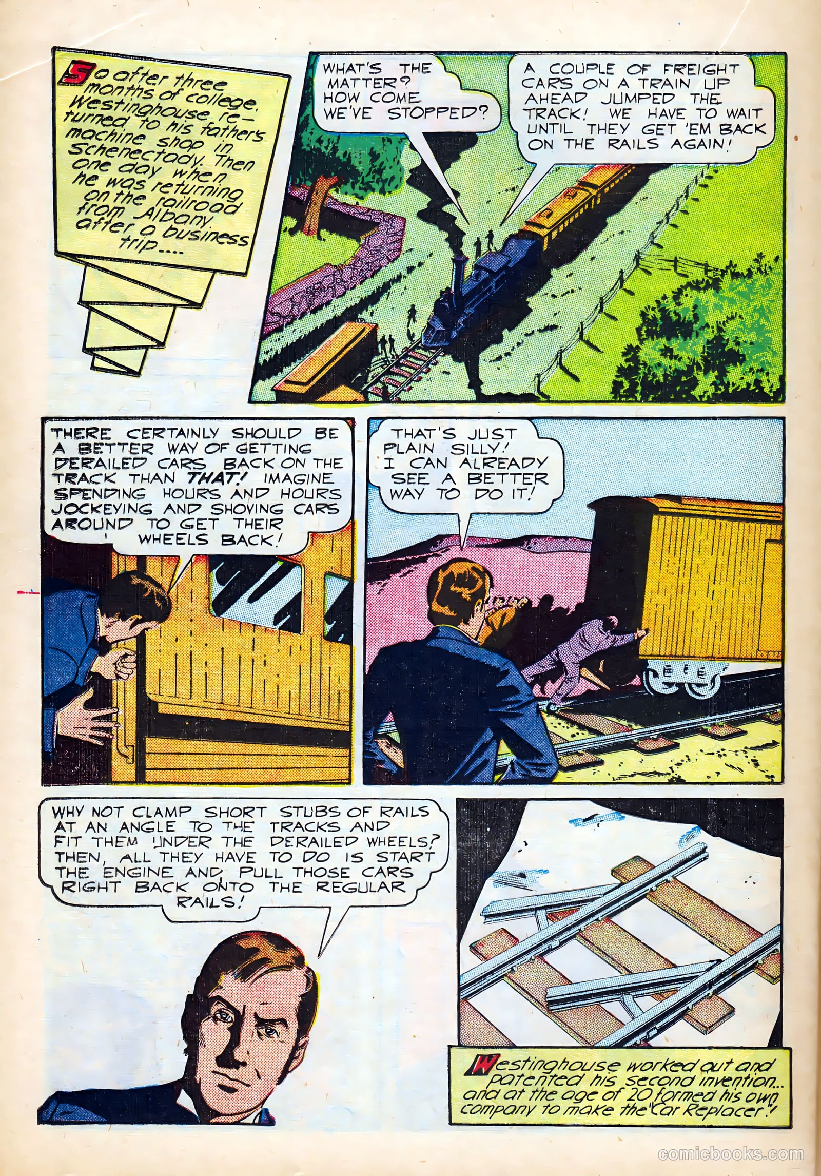 Science Comics #5 (1946) — page 36 of 52