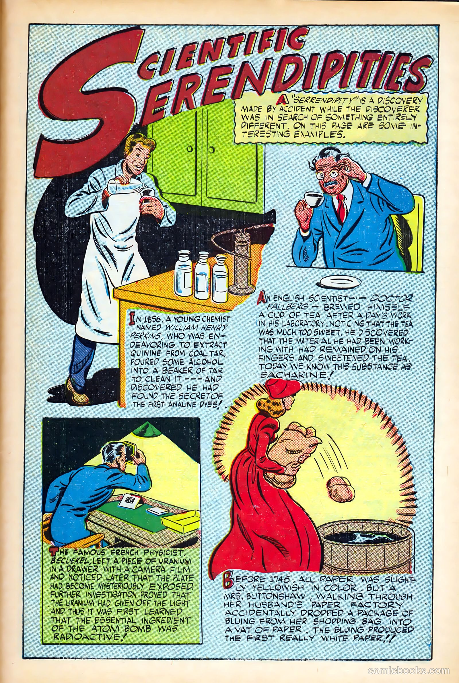 Science Comics #5 (1946) — page 41 of 52