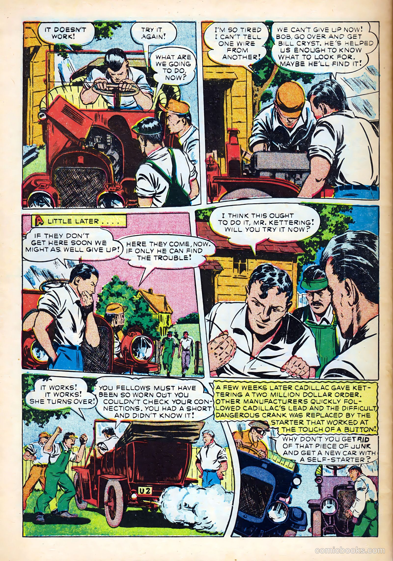 Science Comics #5 (1946) — page 50 of 52