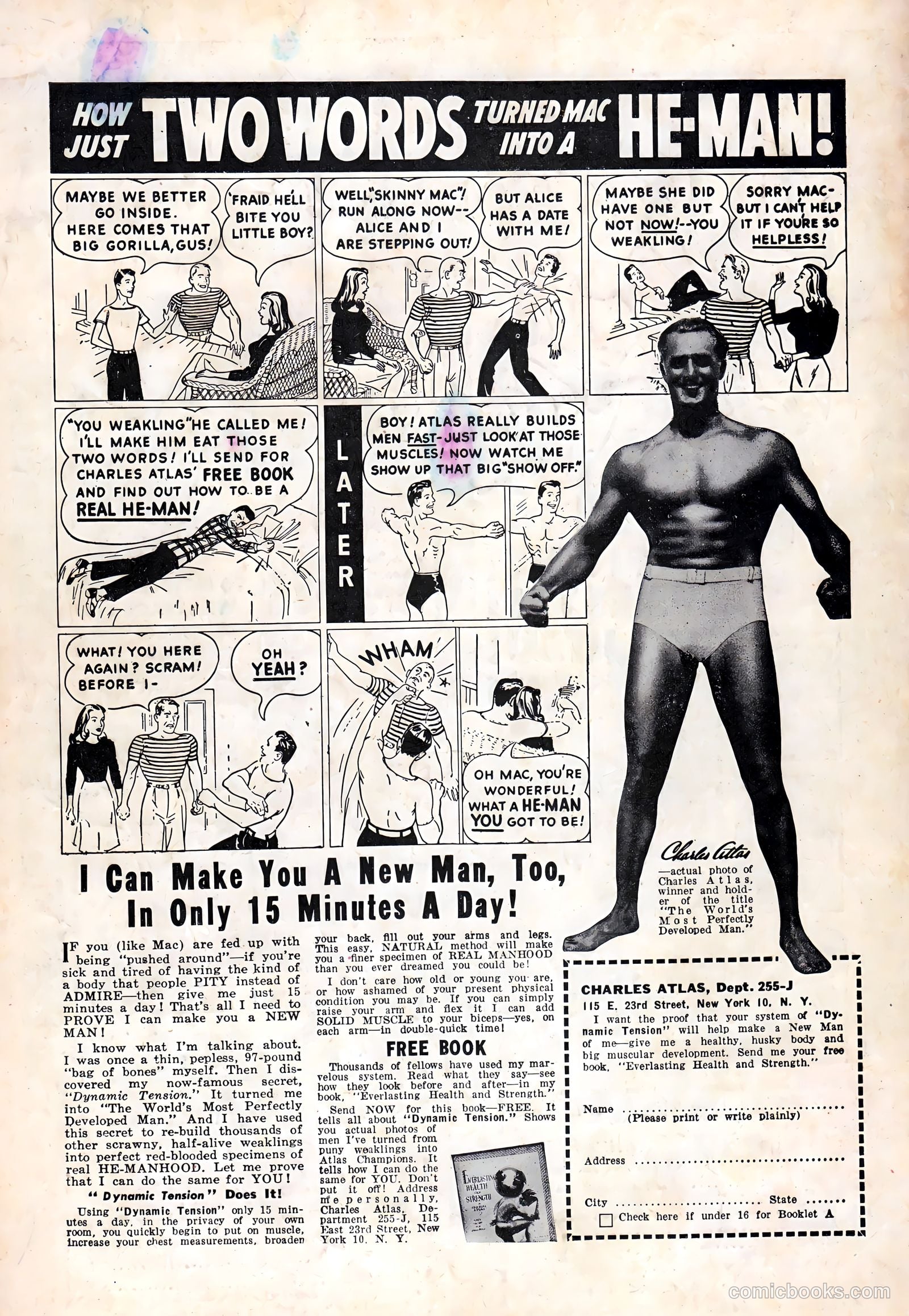 Science Comics #5 (1946) — page 52 of 52