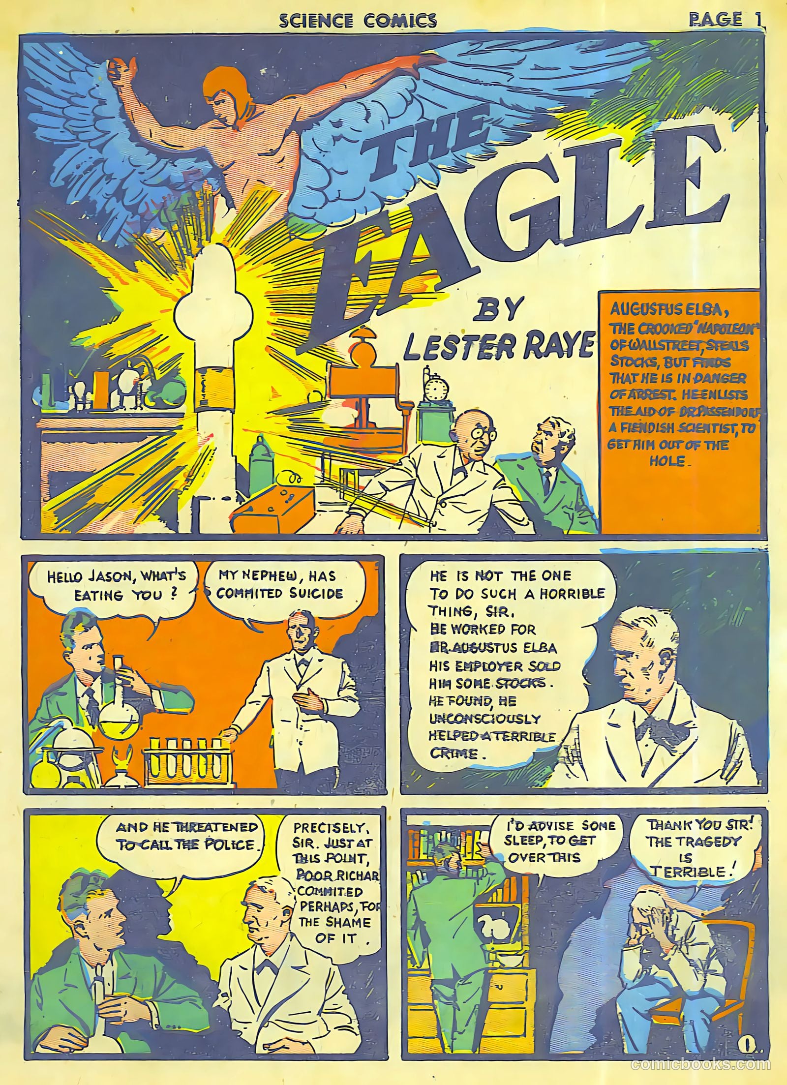 Science Comics #5 (1940) — page 2 of 62