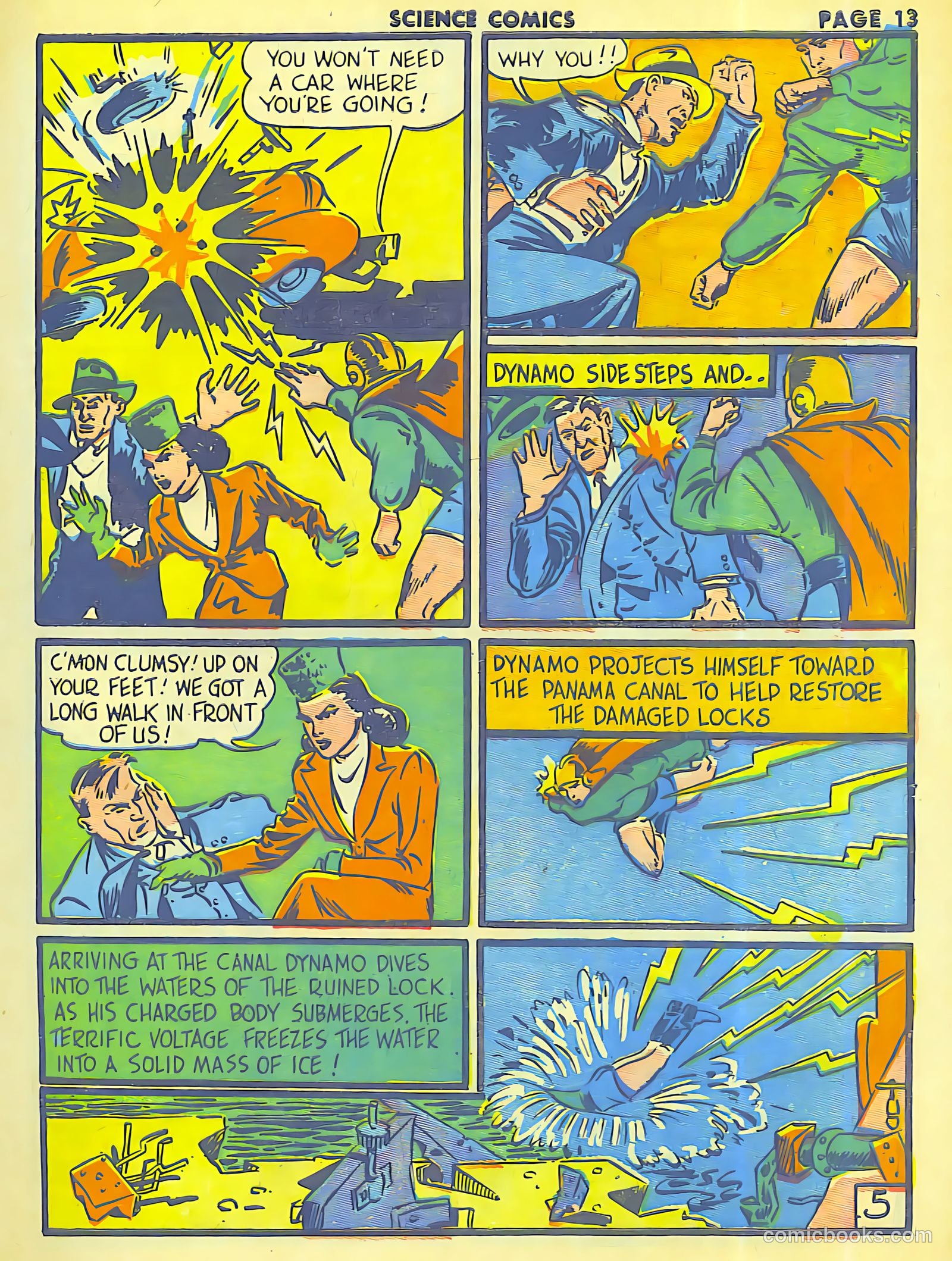 Science Comics #5 (1940) — page 14 of 62