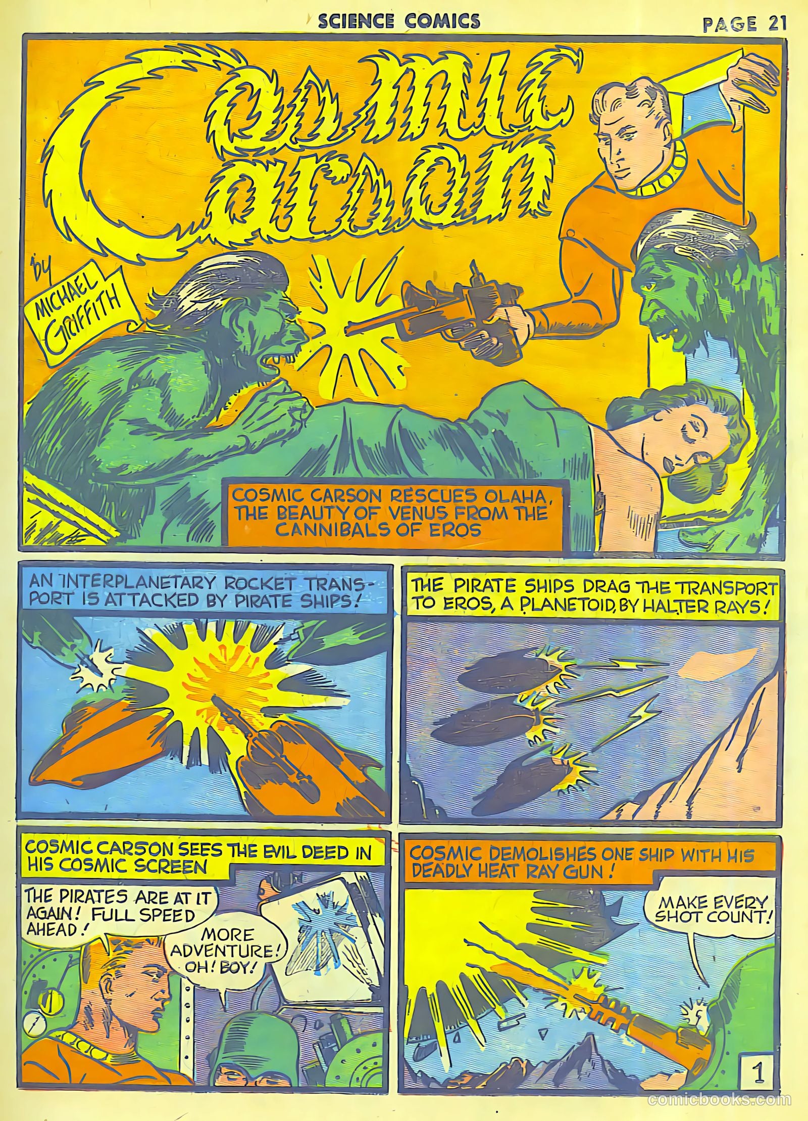 Science Comics #5 (1940) — page 22 of 62