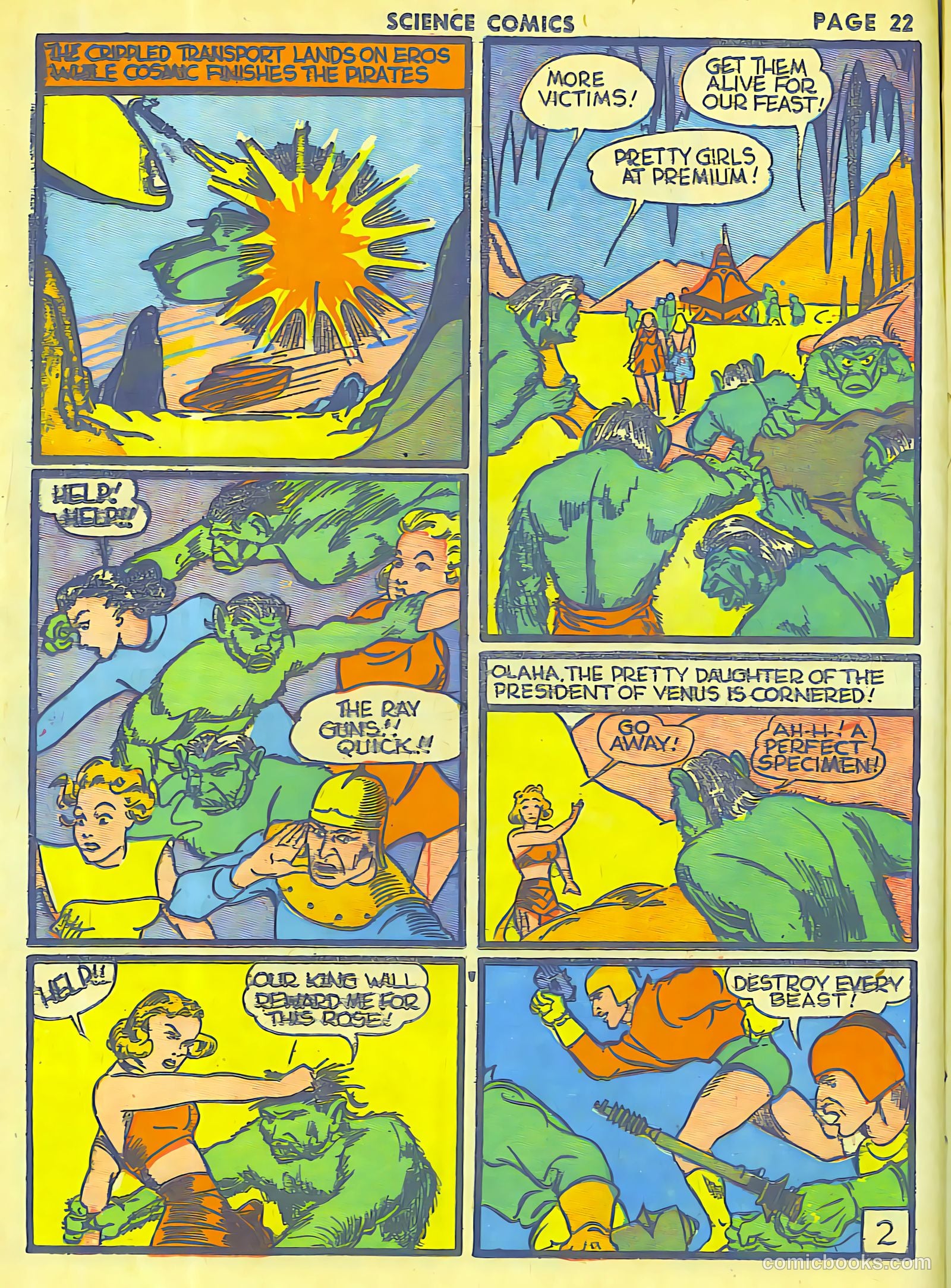 Science Comics #5 (1940) — page 23 of 62