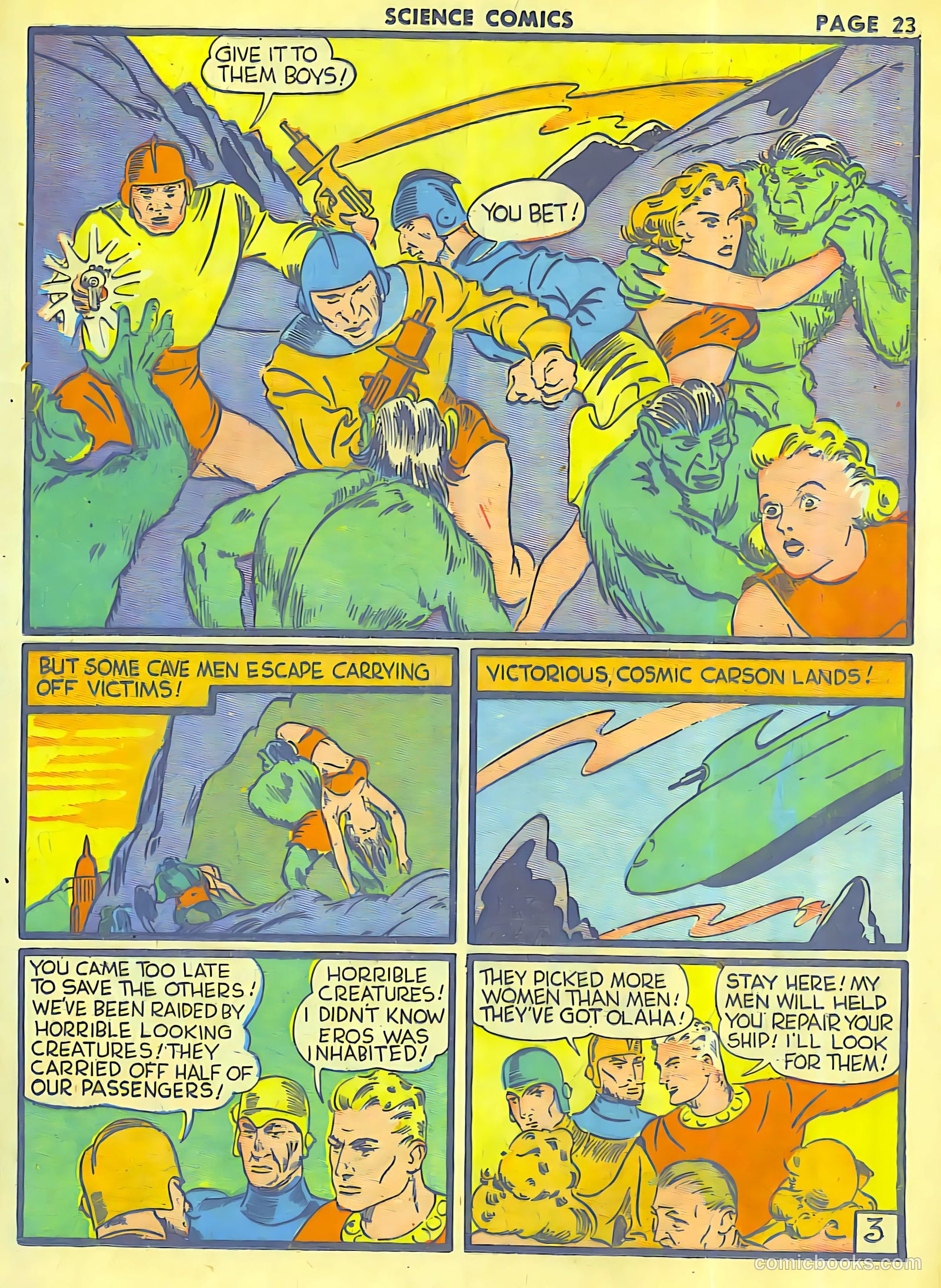 Science Comics #5 (1940) — page 24 of 62