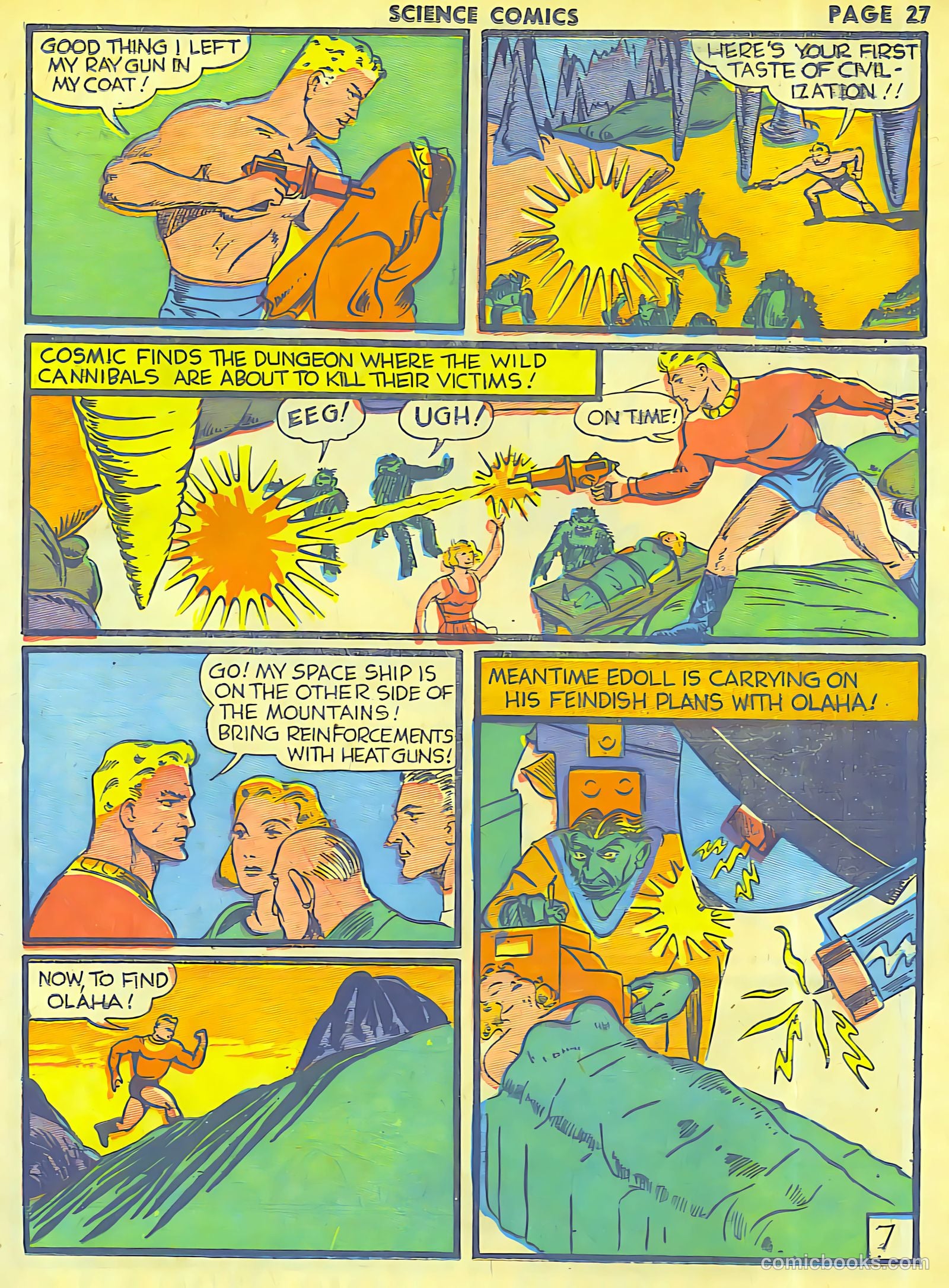 Science Comics #5 (1940) — page 28 of 62