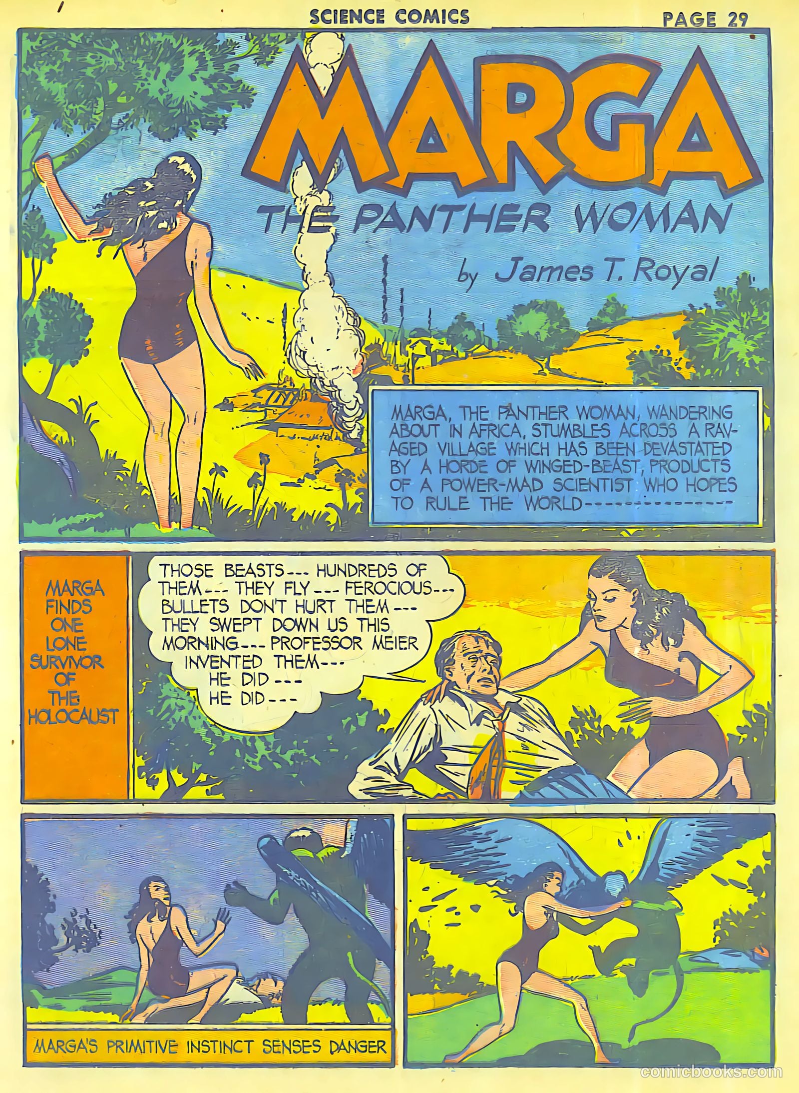 Science Comics #5 (1940) — page 30 of 62