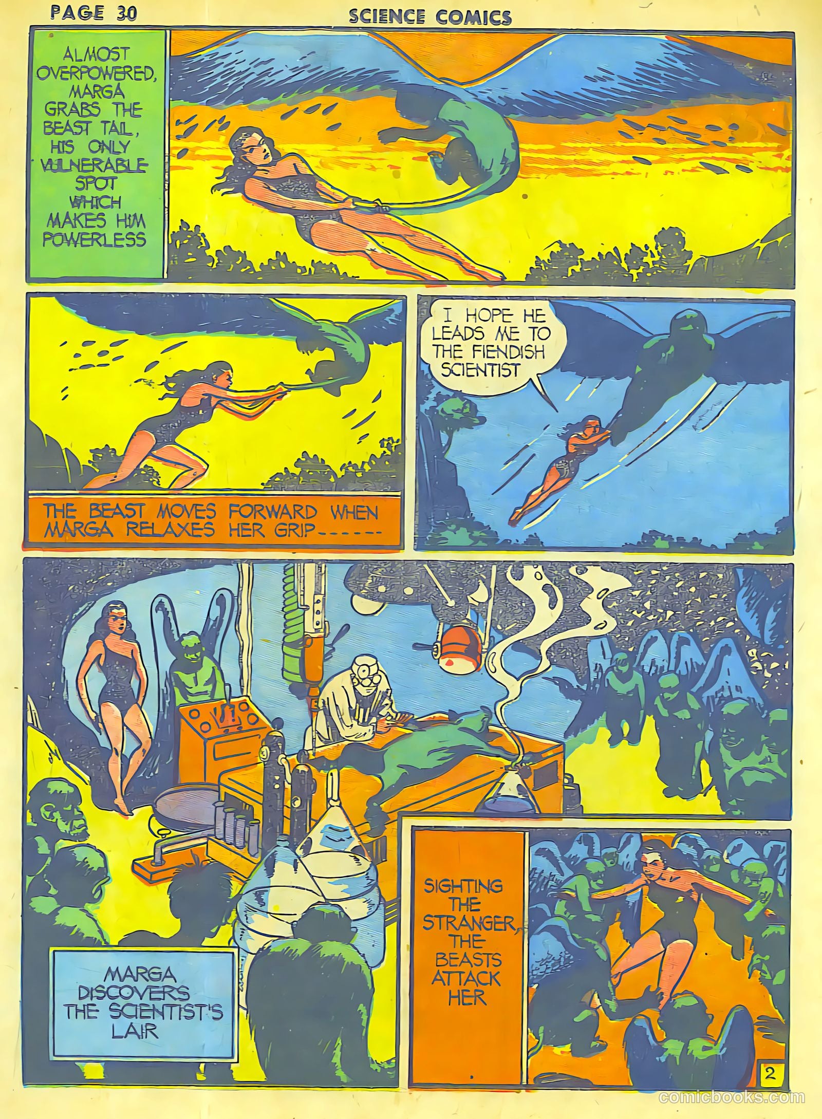 Science Comics #5 (1940) — page 31 of 62