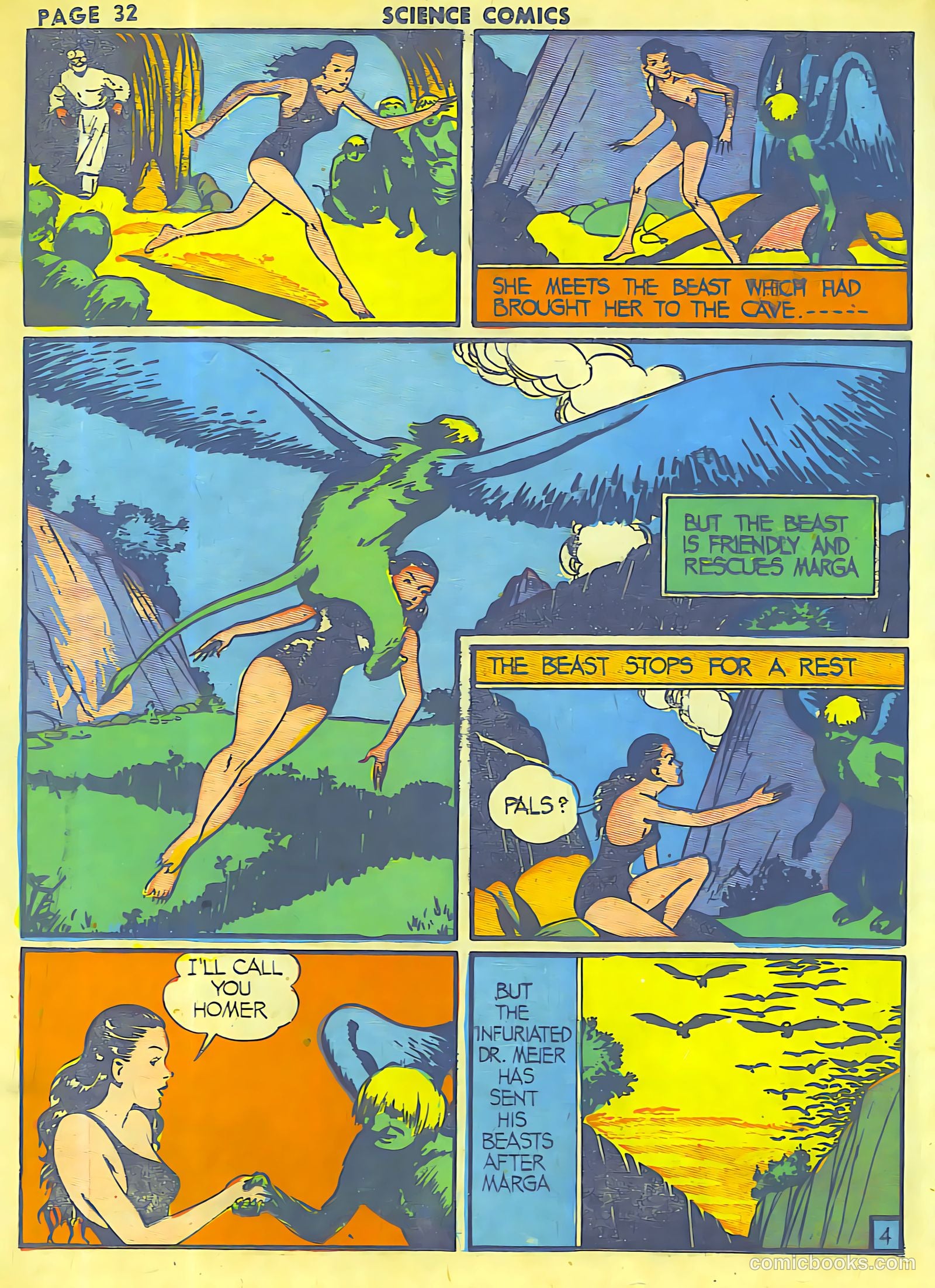 Science Comics #5 (1940) — page 33 of 62