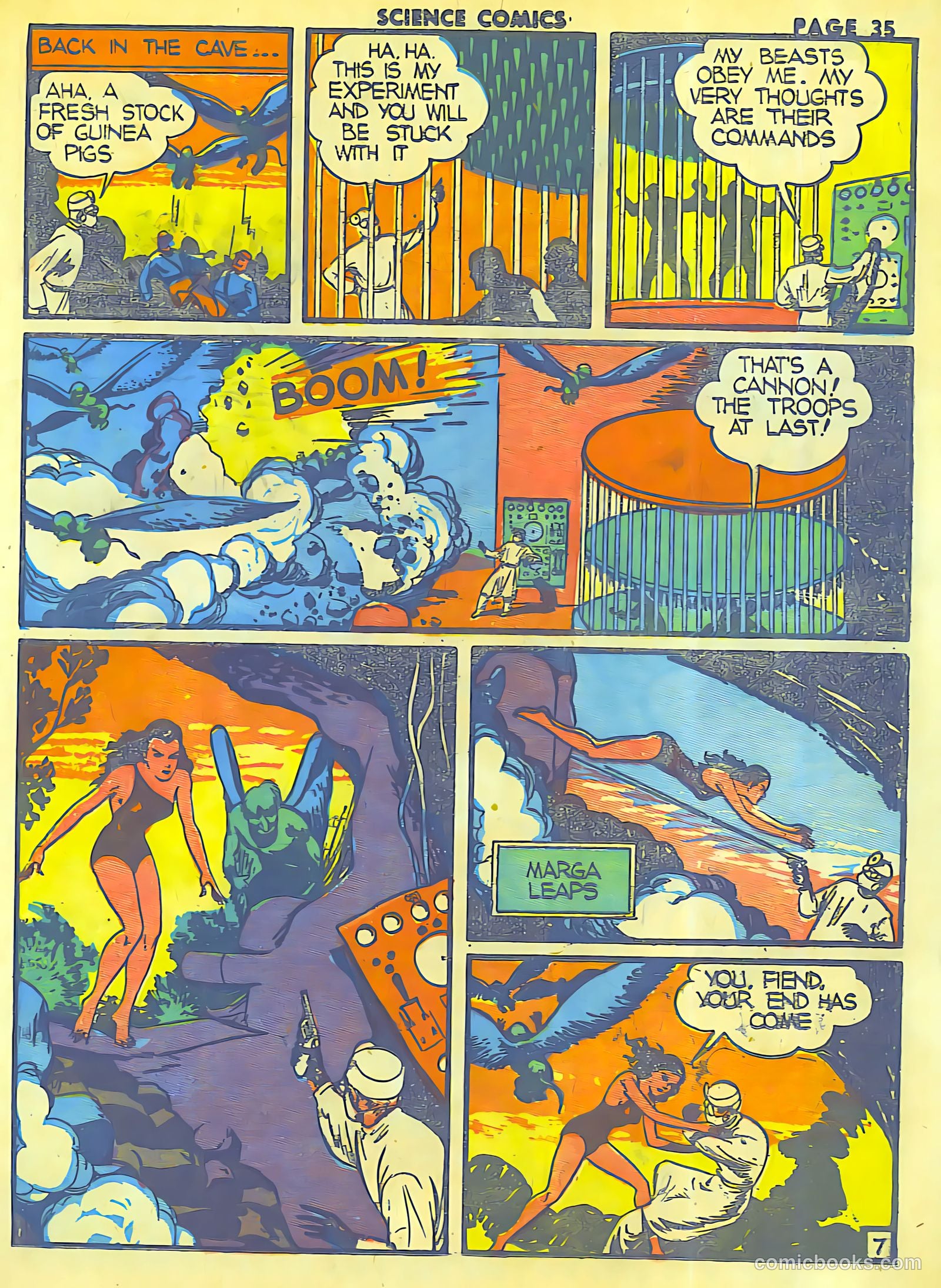 Science Comics #5 (1940) — page 36 of 62
