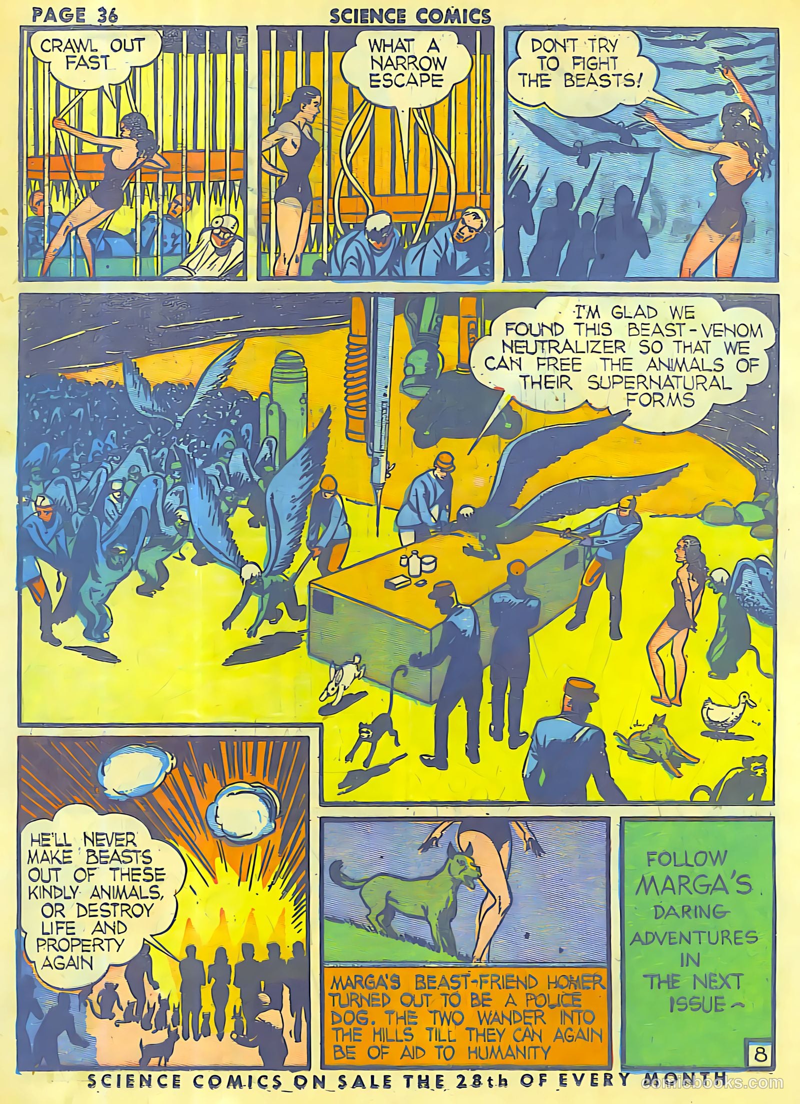 Science Comics #5 (1940) — page 37 of 62