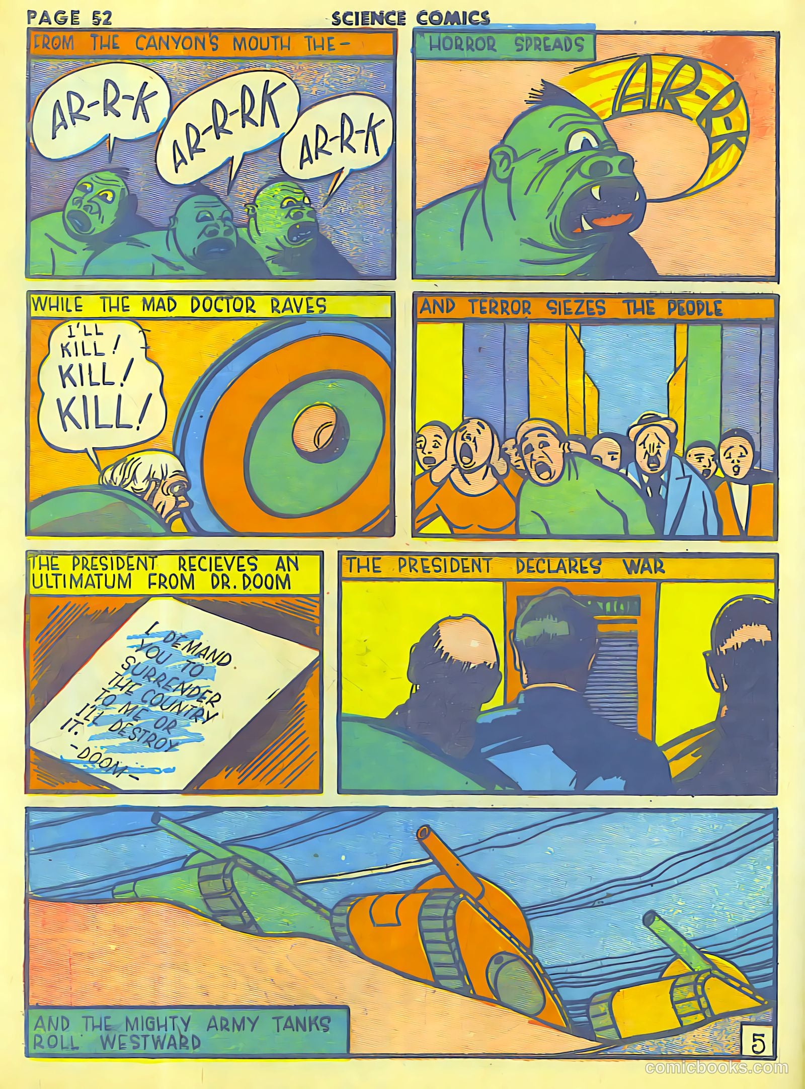 Science Comics #5 (1940) — page 50 of 62