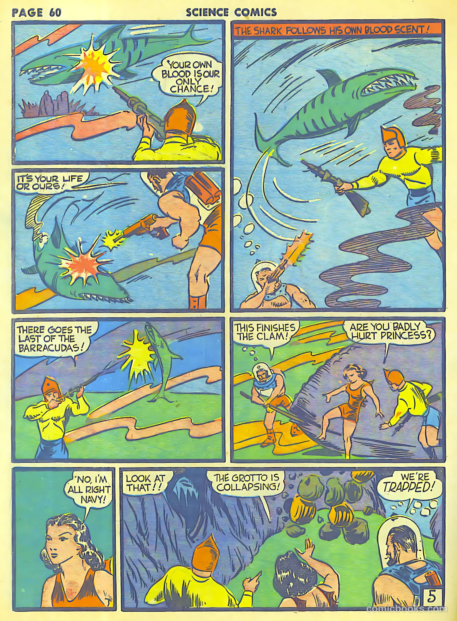 Science Comics #5 (1940) — page 58 of 62