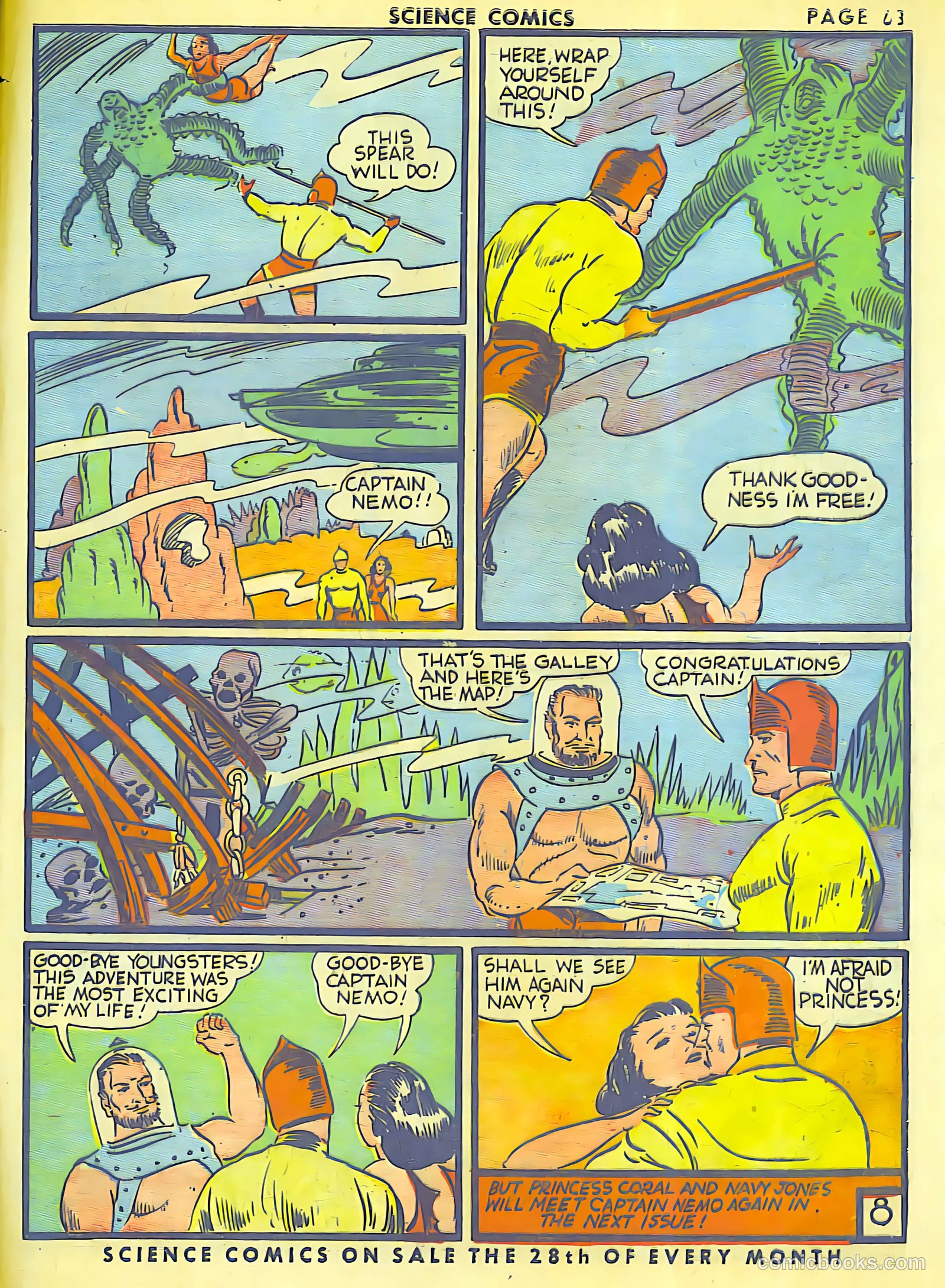 Science Comics #5 (1940) — page 61 of 62