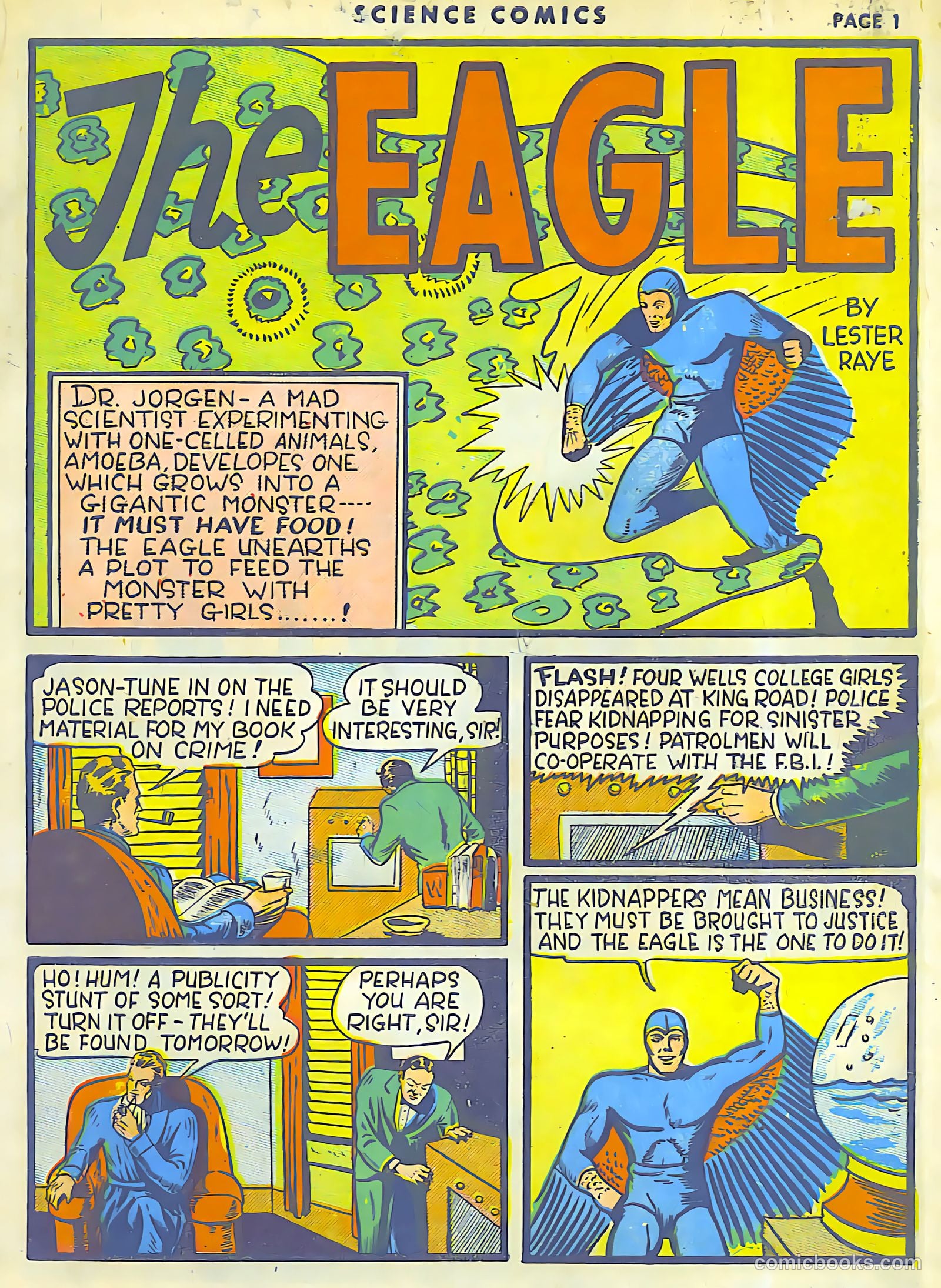 Science Comics #6 (1940) — page 3 of 66