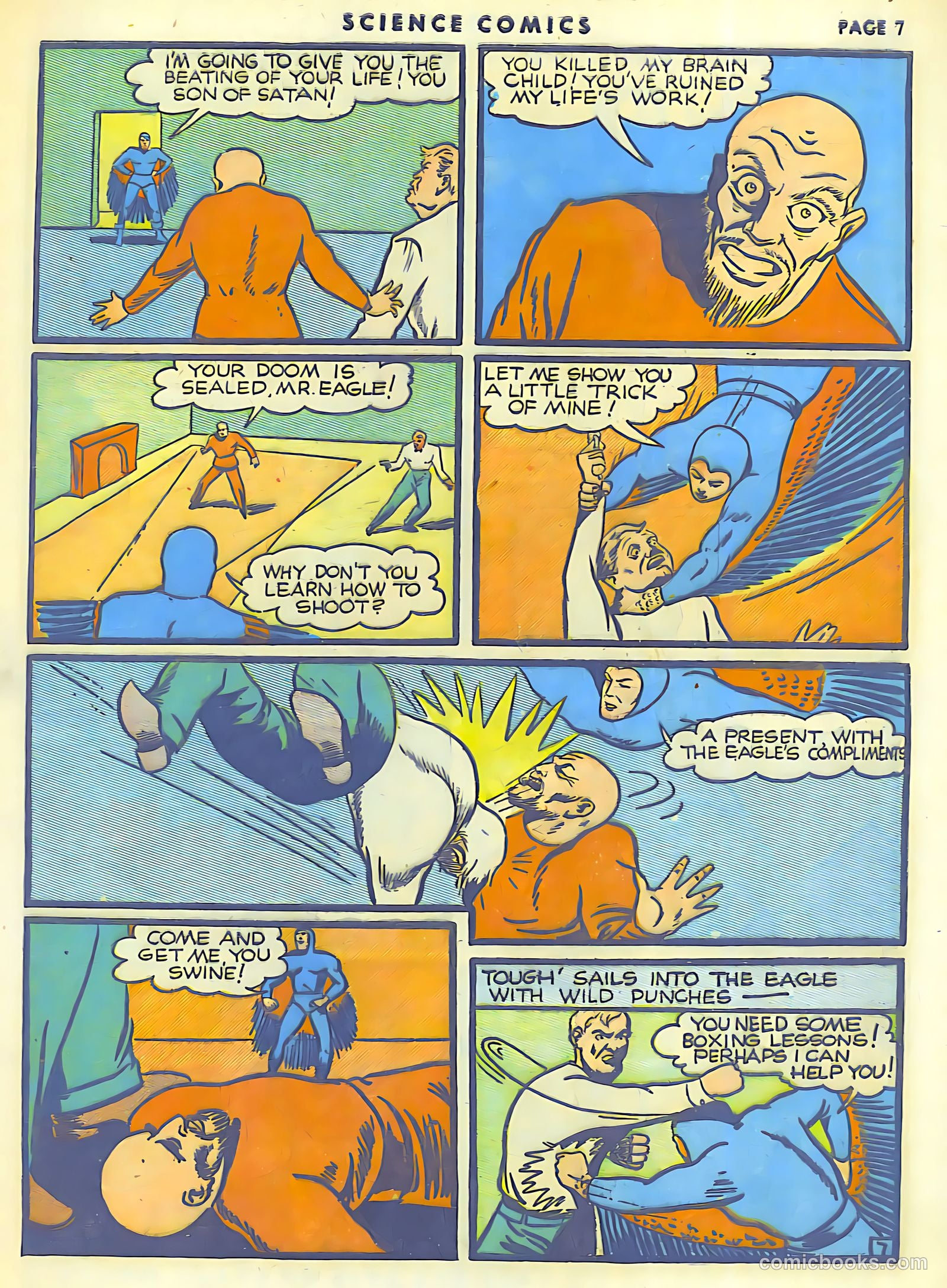 Science Comics #6 (1940) — page 9 of 66