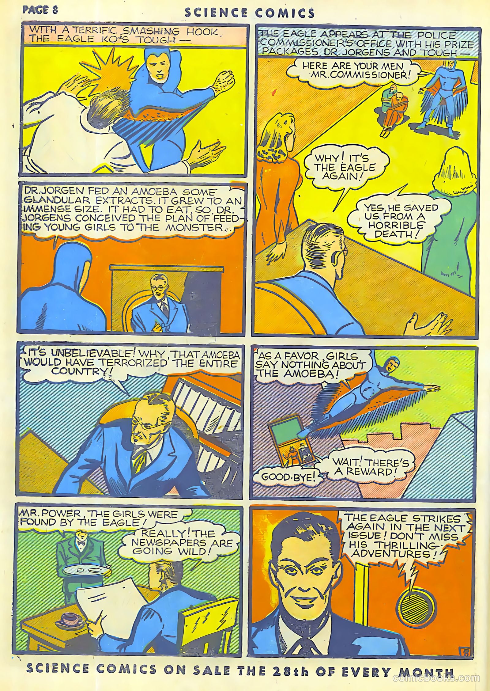 Science Comics #6 (1940) — page 10 of 66