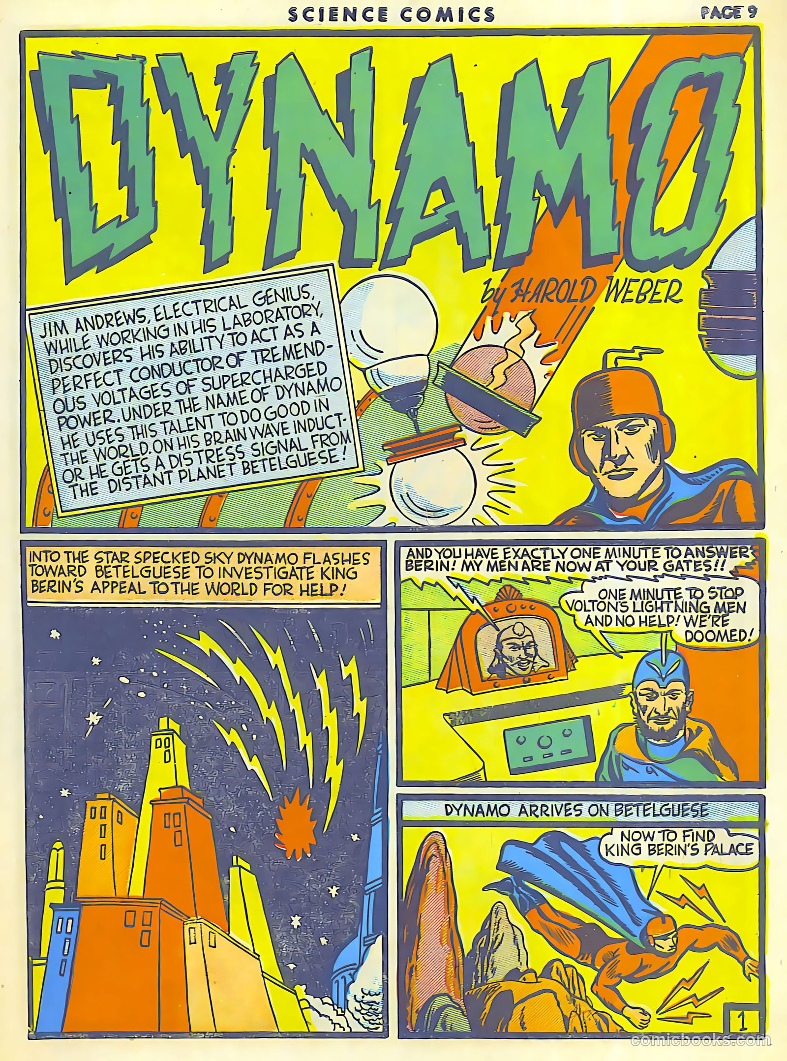 Science Comics #6 (1940) — page 11 of 66