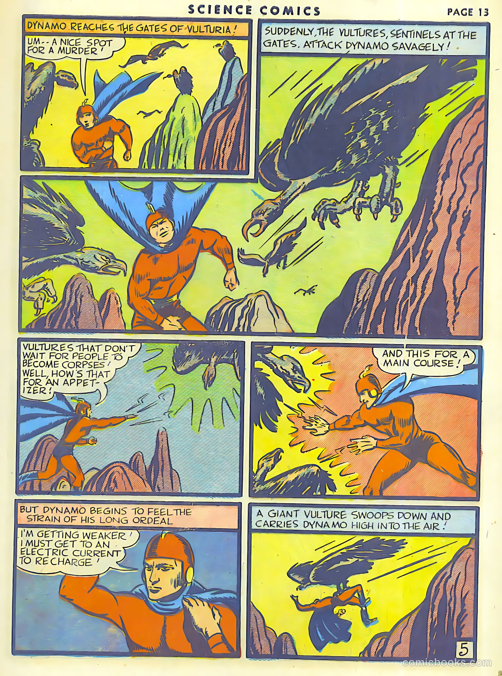 Science Comics #6 (1940) — page 15 of 66
