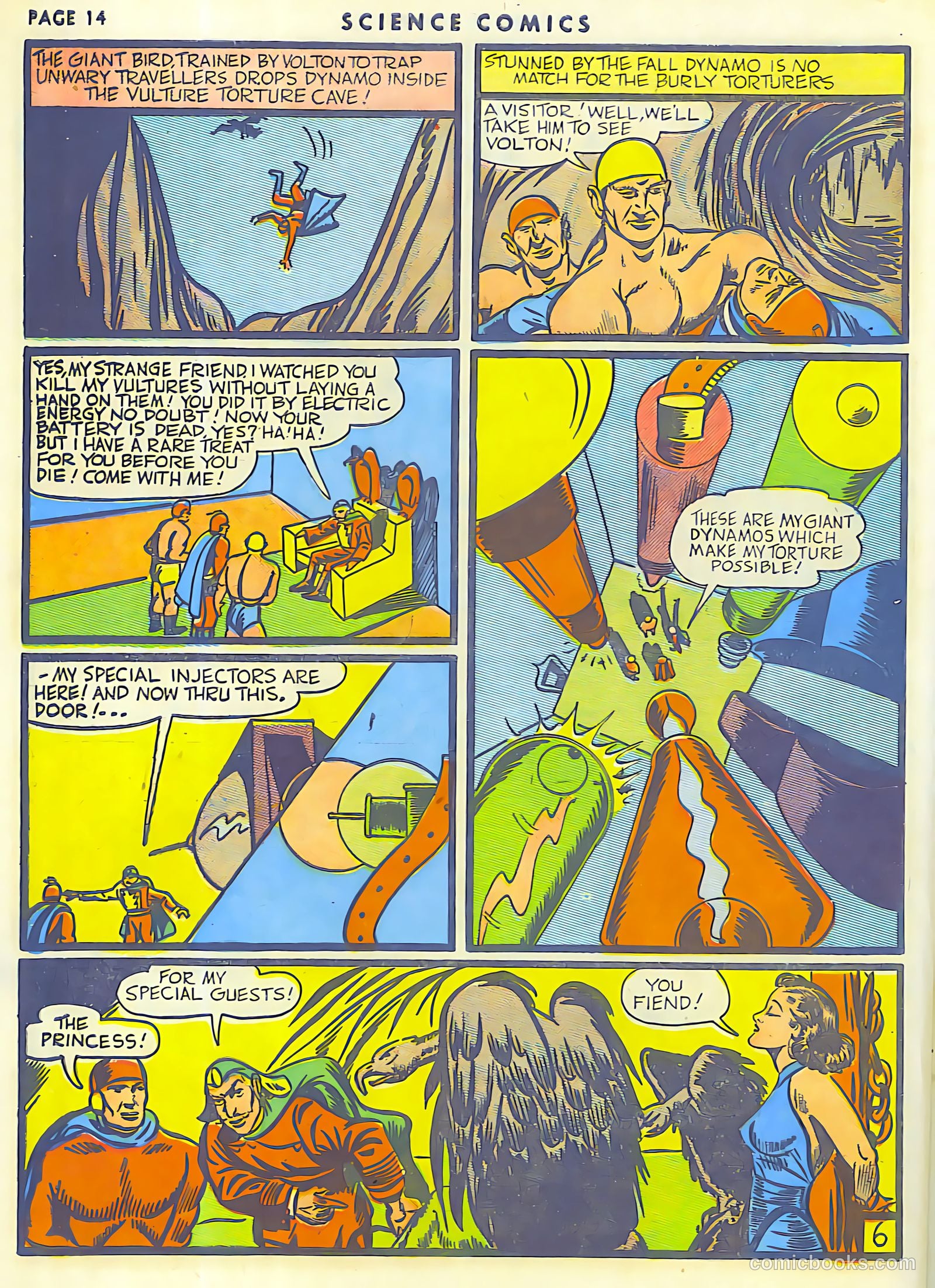 Science Comics #6 (1940) — page 16 of 66