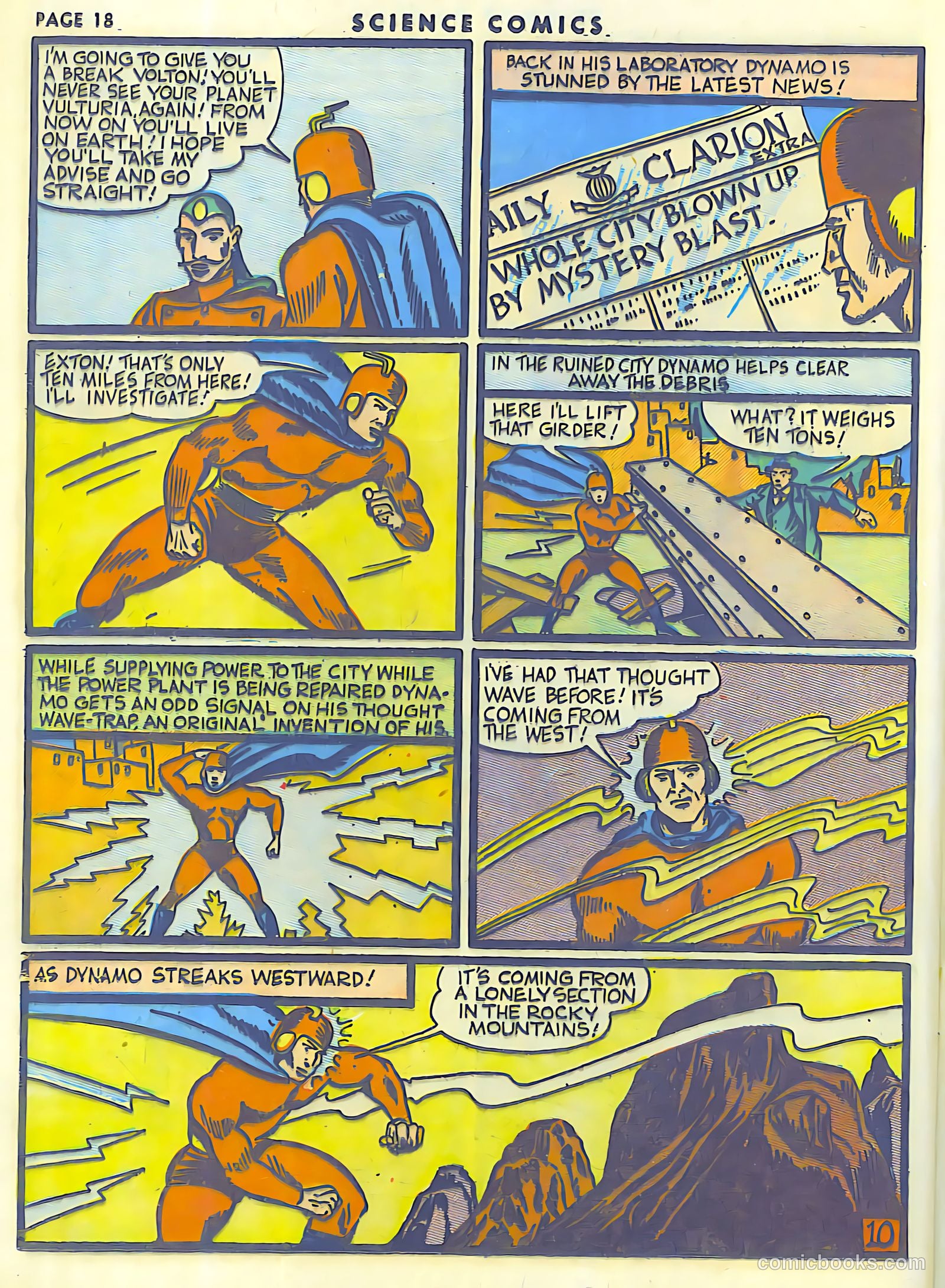 Science Comics #6 (1940) — page 20 of 66