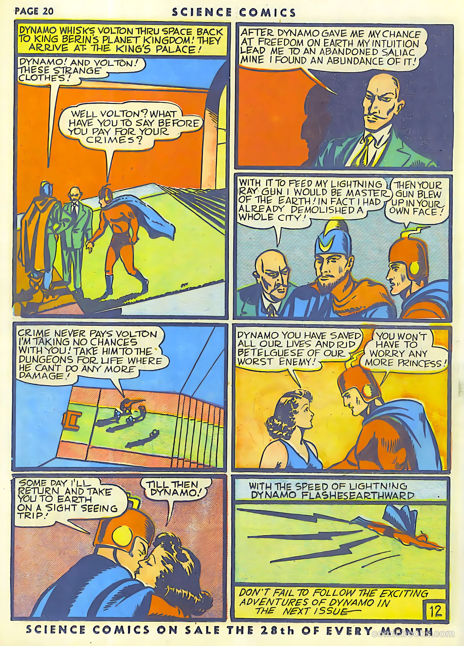 Science Comics #6 (1940) — page 22 of 66