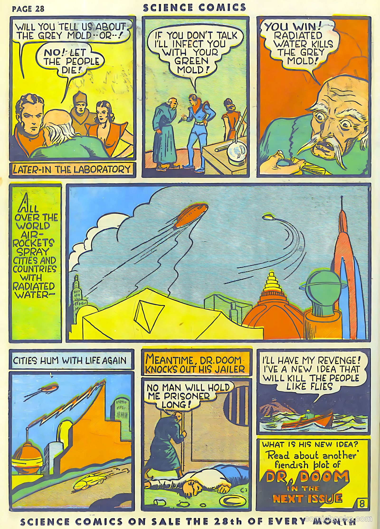 Science Comics #6 (1940) — page 30 of 66