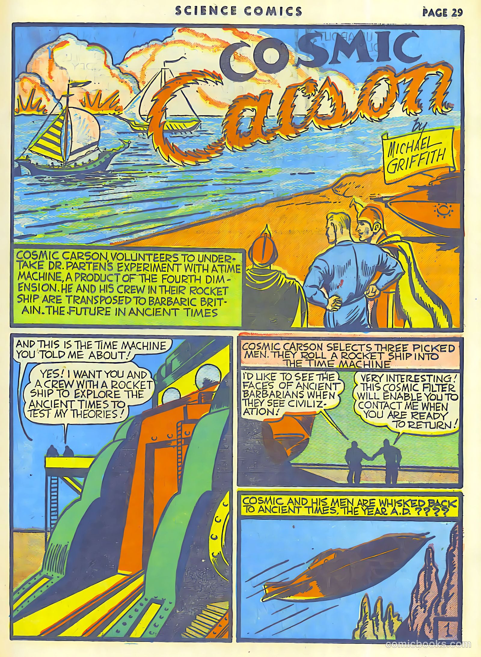 Science Comics #6 (1940) — page 31 of 66