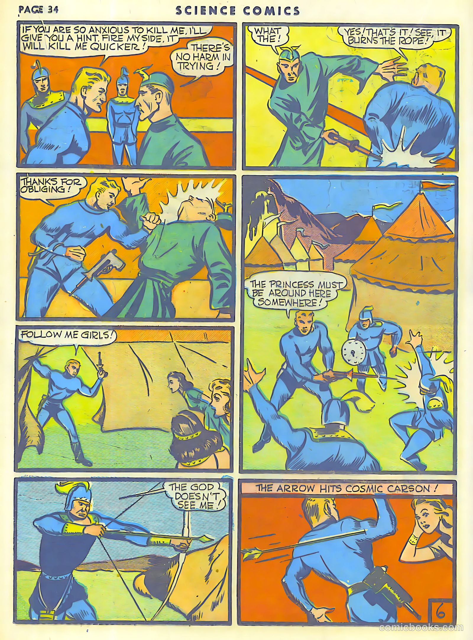 Science Comics #6 (1940) — page 36 of 66