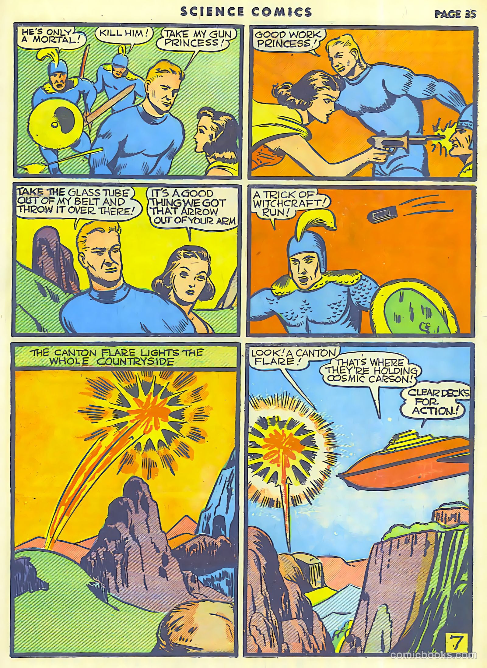 Science Comics #6 (1940) — page 37 of 66