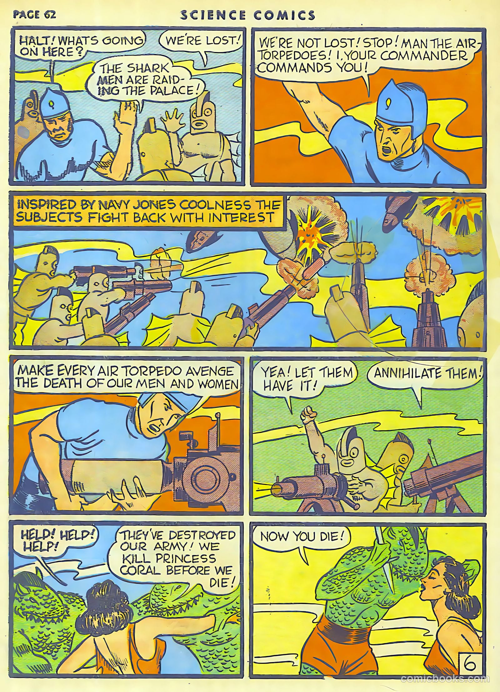 Science Comics #6 (1940) — page 64 of 66