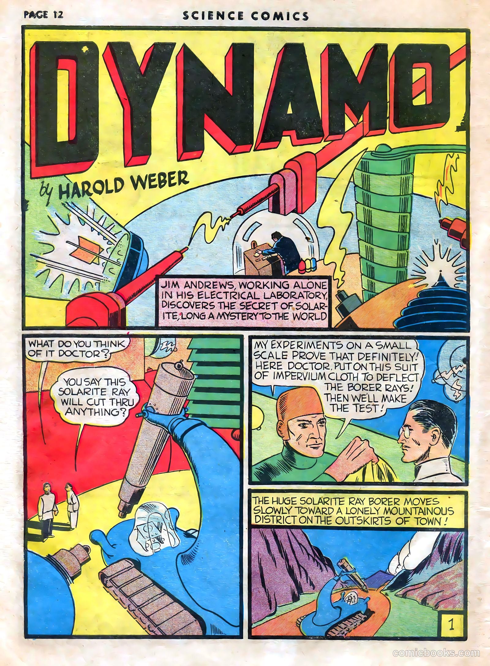 Science Comics #7 (1940) — page 7 of 50