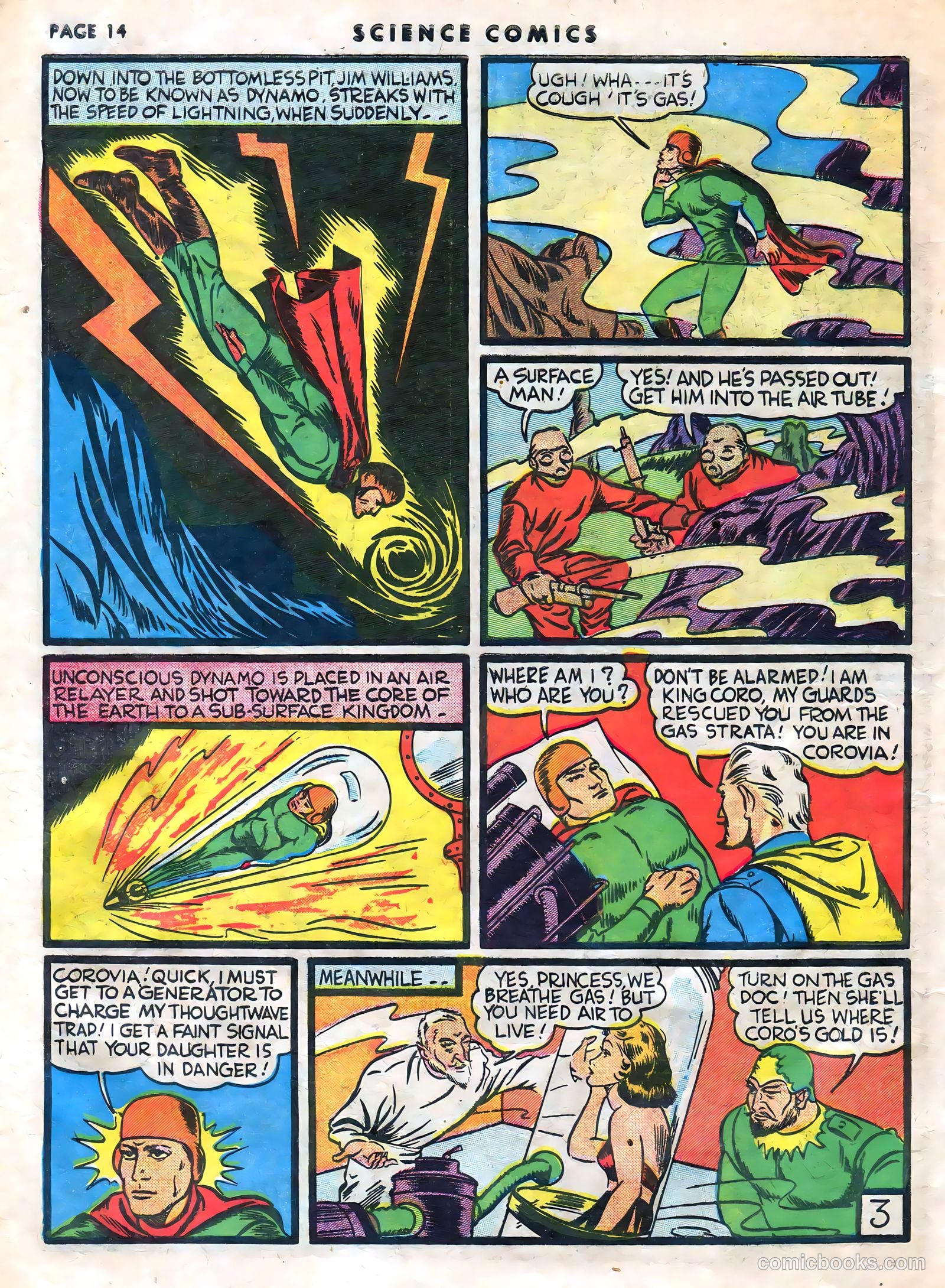 Science Comics #7 (1940) — page 9 of 50