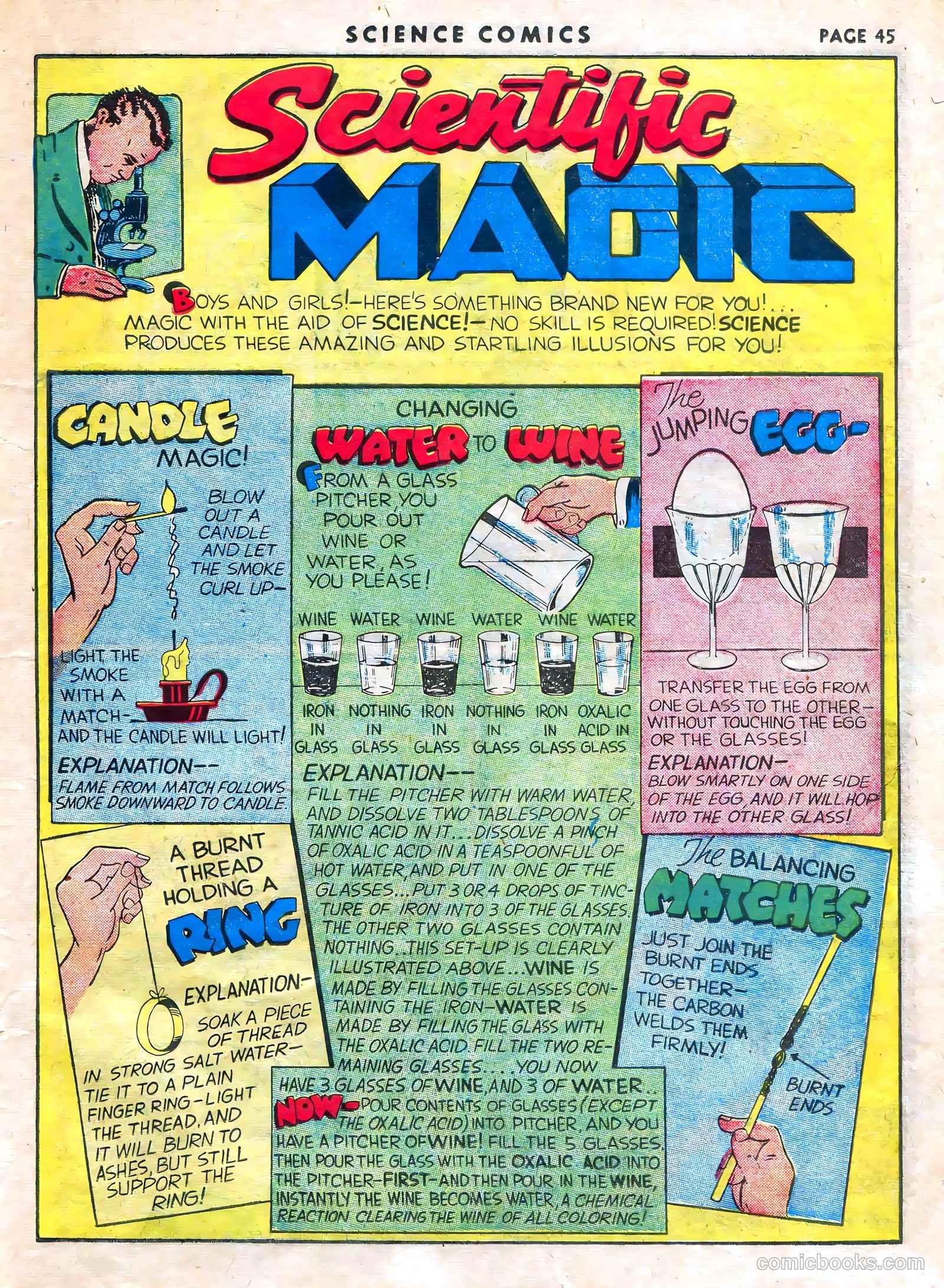 Science Comics #7 (1940) — page 36 of 50