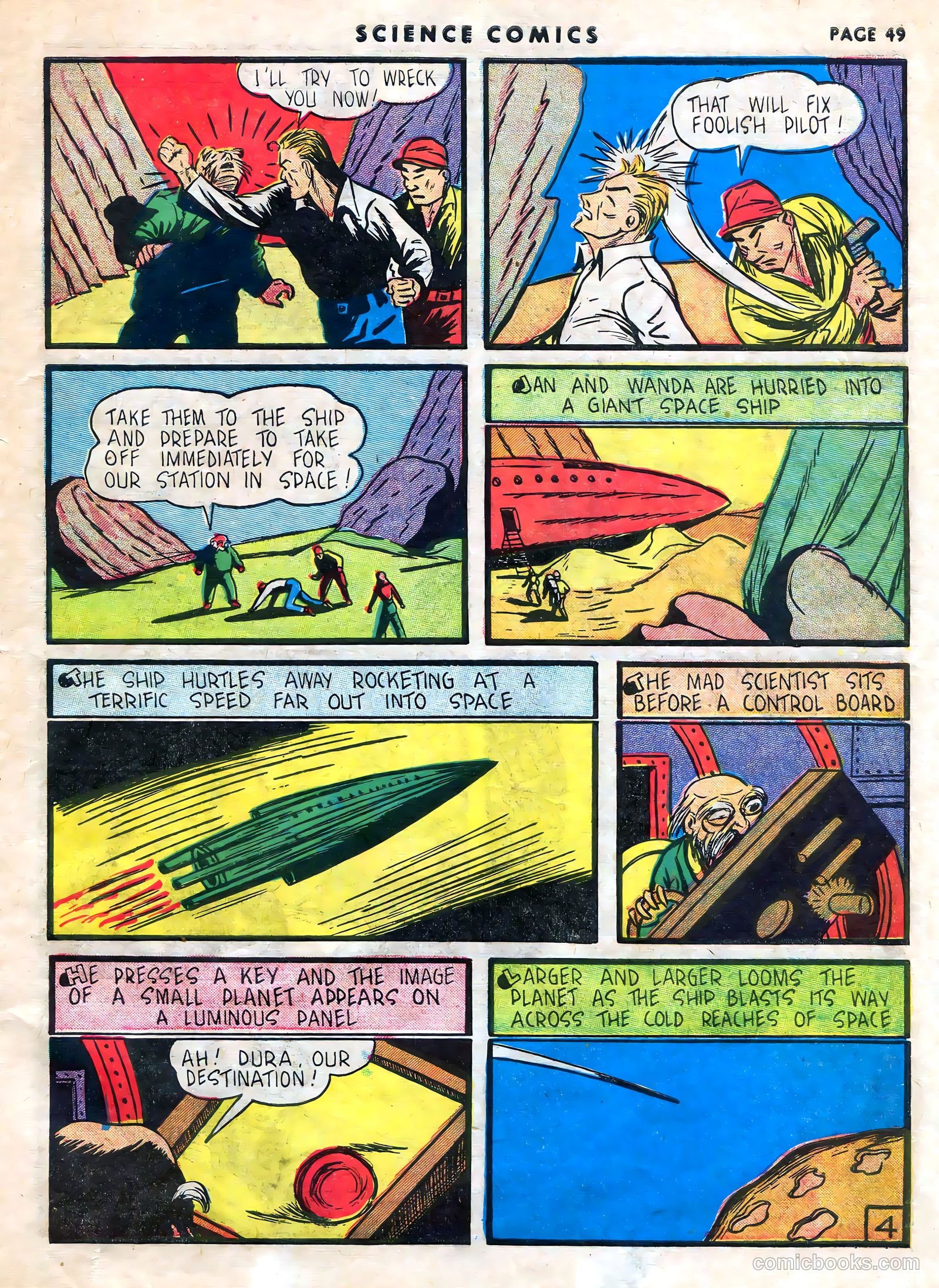 Science Comics #7 (1940) — page 40 of 50