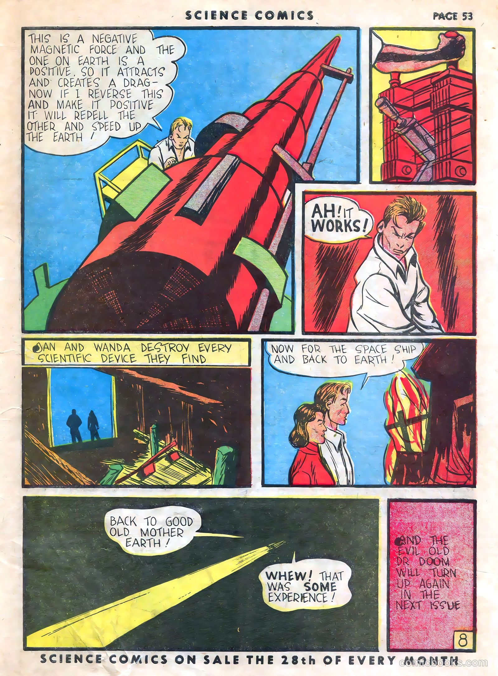 Science Comics #7 (1940) — page 44 of 50