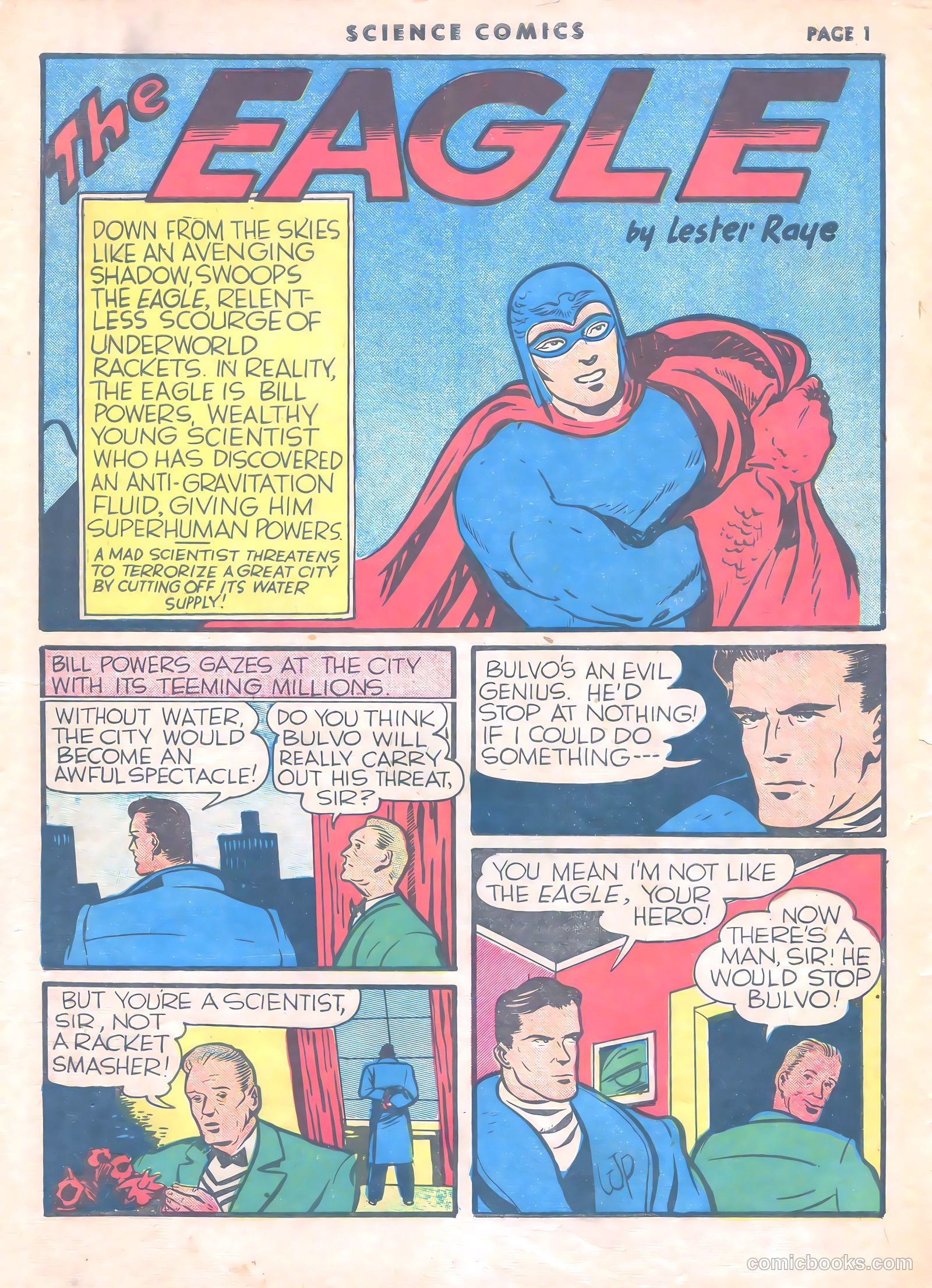 Science Comics #8 (1940) — page 2 of 67
