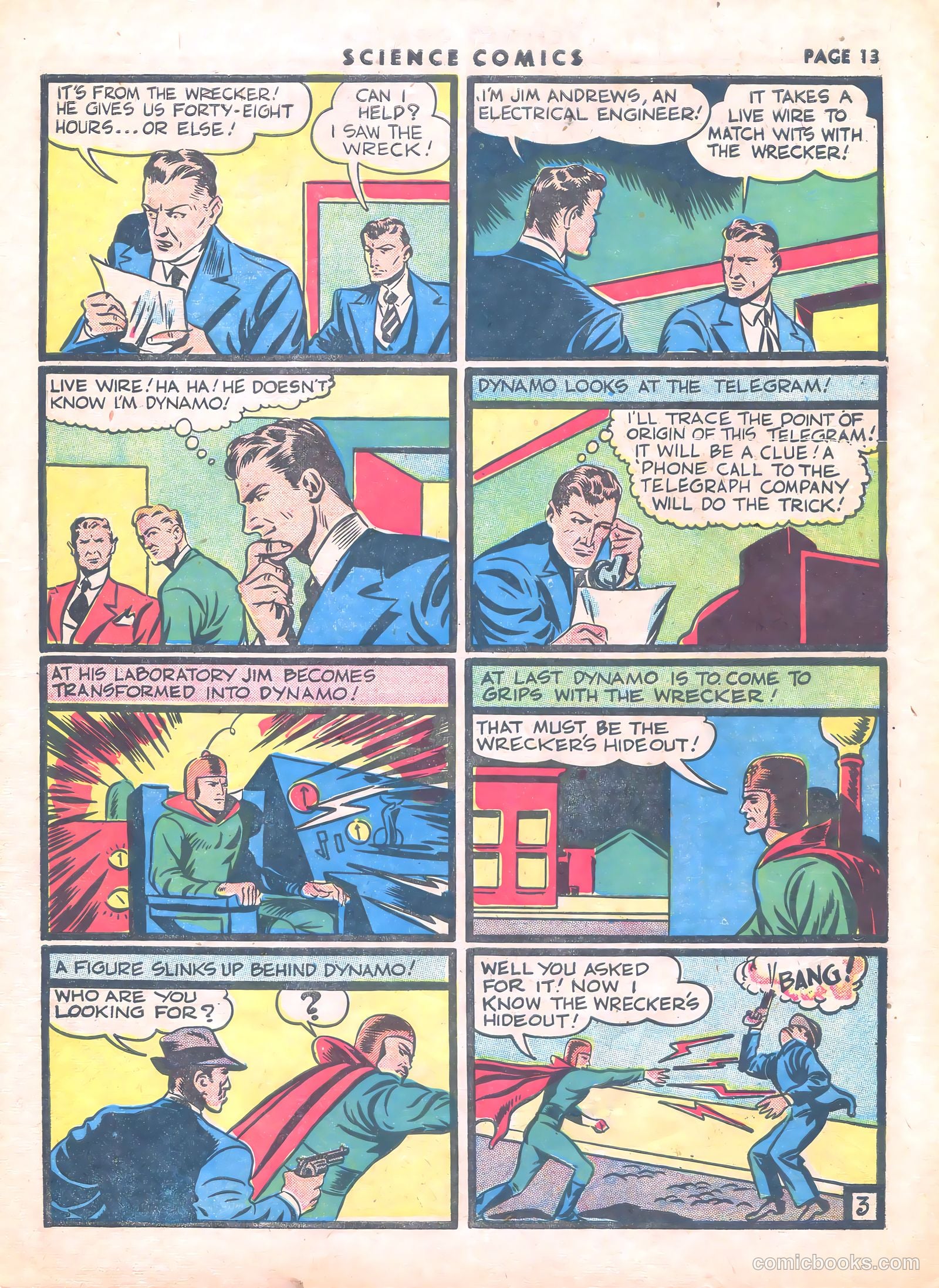 Science Comics #8 (1940) — page 14 of 67