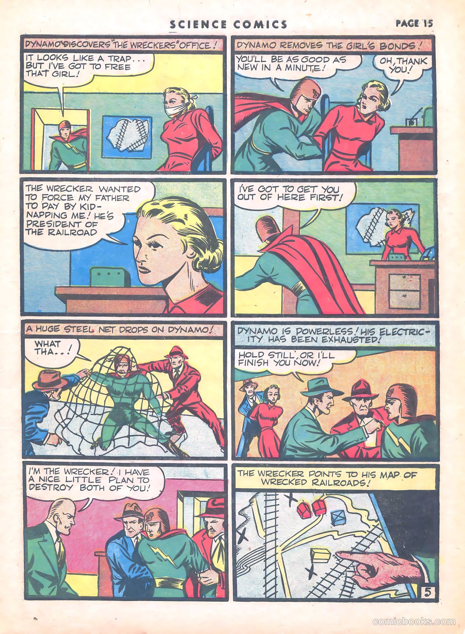 Science Comics #8 (1940) — page 16 of 67