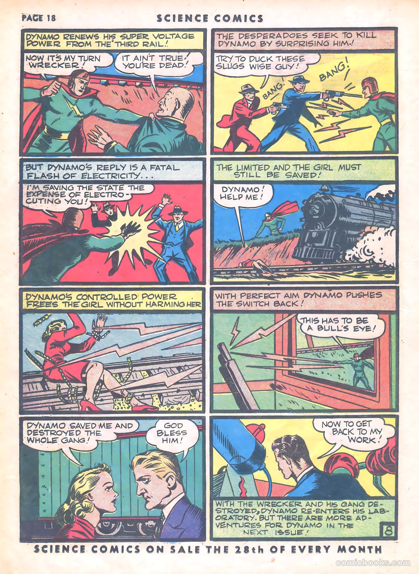 Science Comics #8 (1940) — page 19 of 67