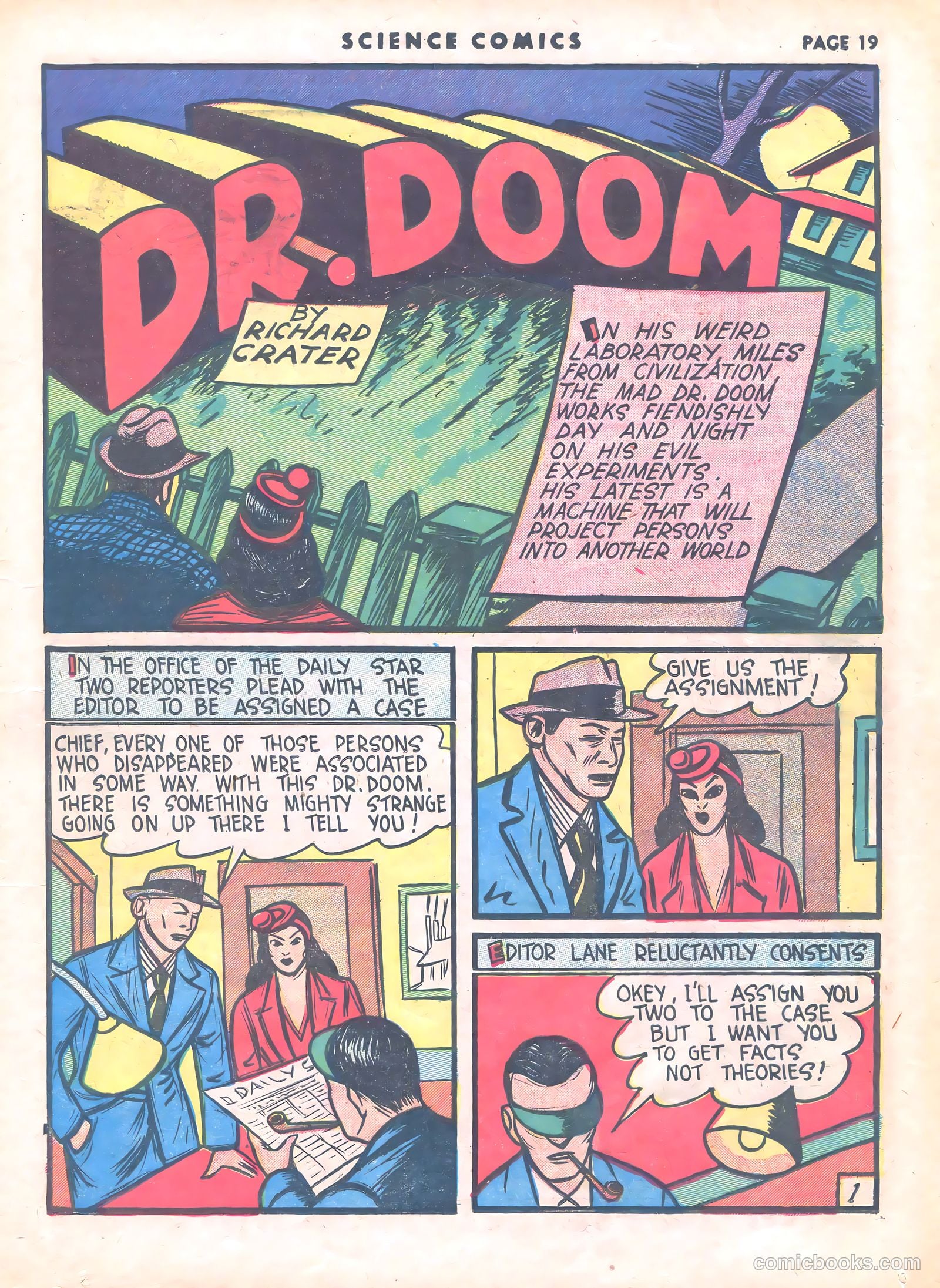 Science Comics #8 (1940) — page 20 of 67