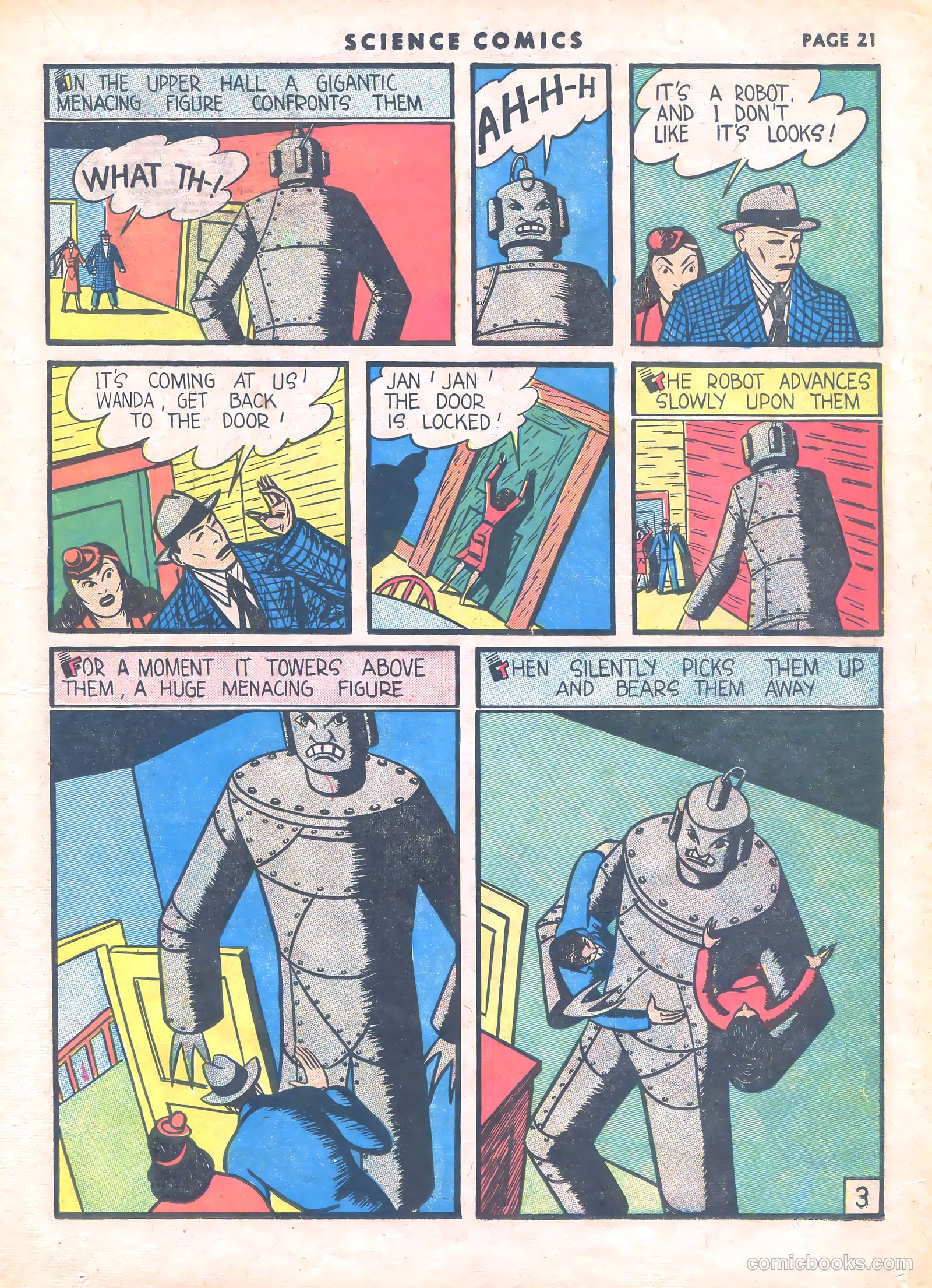 Science Comics #8 (1940) — page 22 of 67